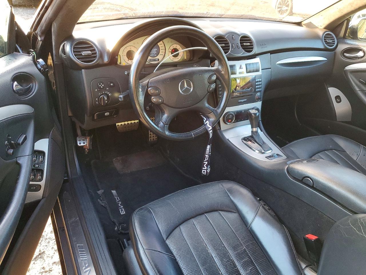 2006 Mercedes-benz Clk 55 Amg Black vin: WDBTK76GX6T059518