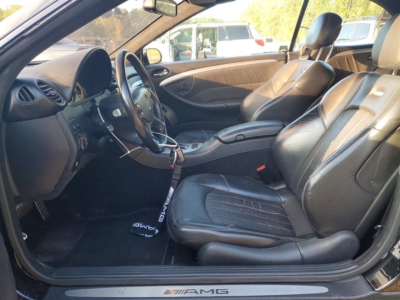 2006 Mercedes-benz Clk 55 Amg Black vin: WDBTK76GX6T059518