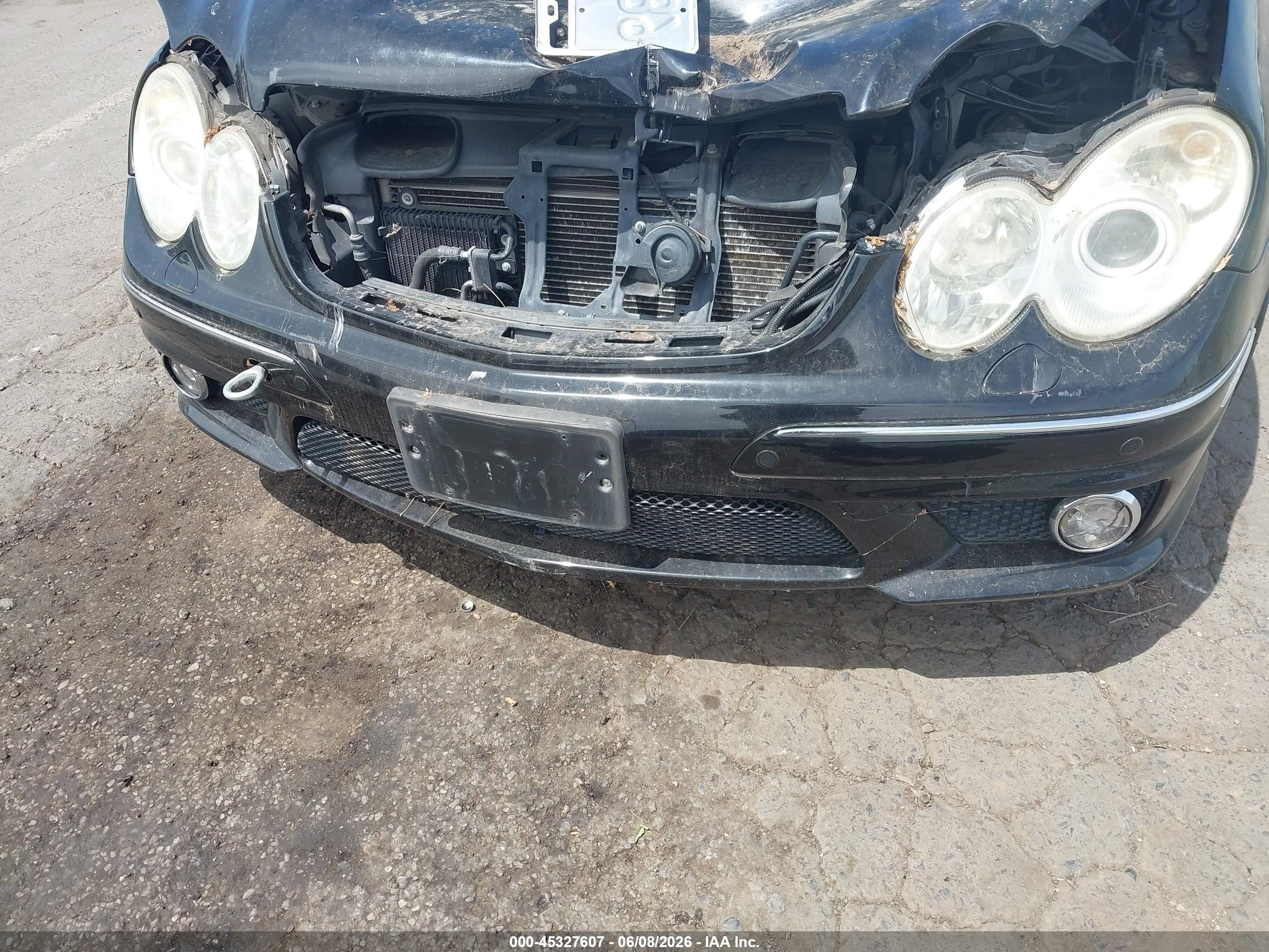 2008 Mercedes-benz Clk 63 Amg   Черный vin: WDBTK77G78T089478