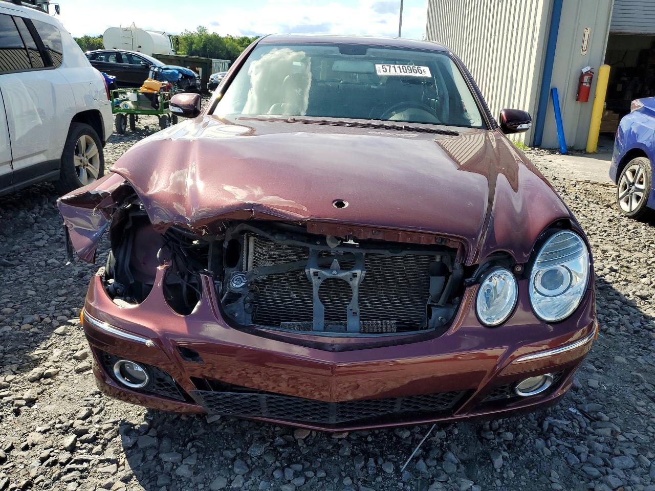 2007 Mercedes-benz E 320 Cdi Maroon vin: WDBUF22X07B069631