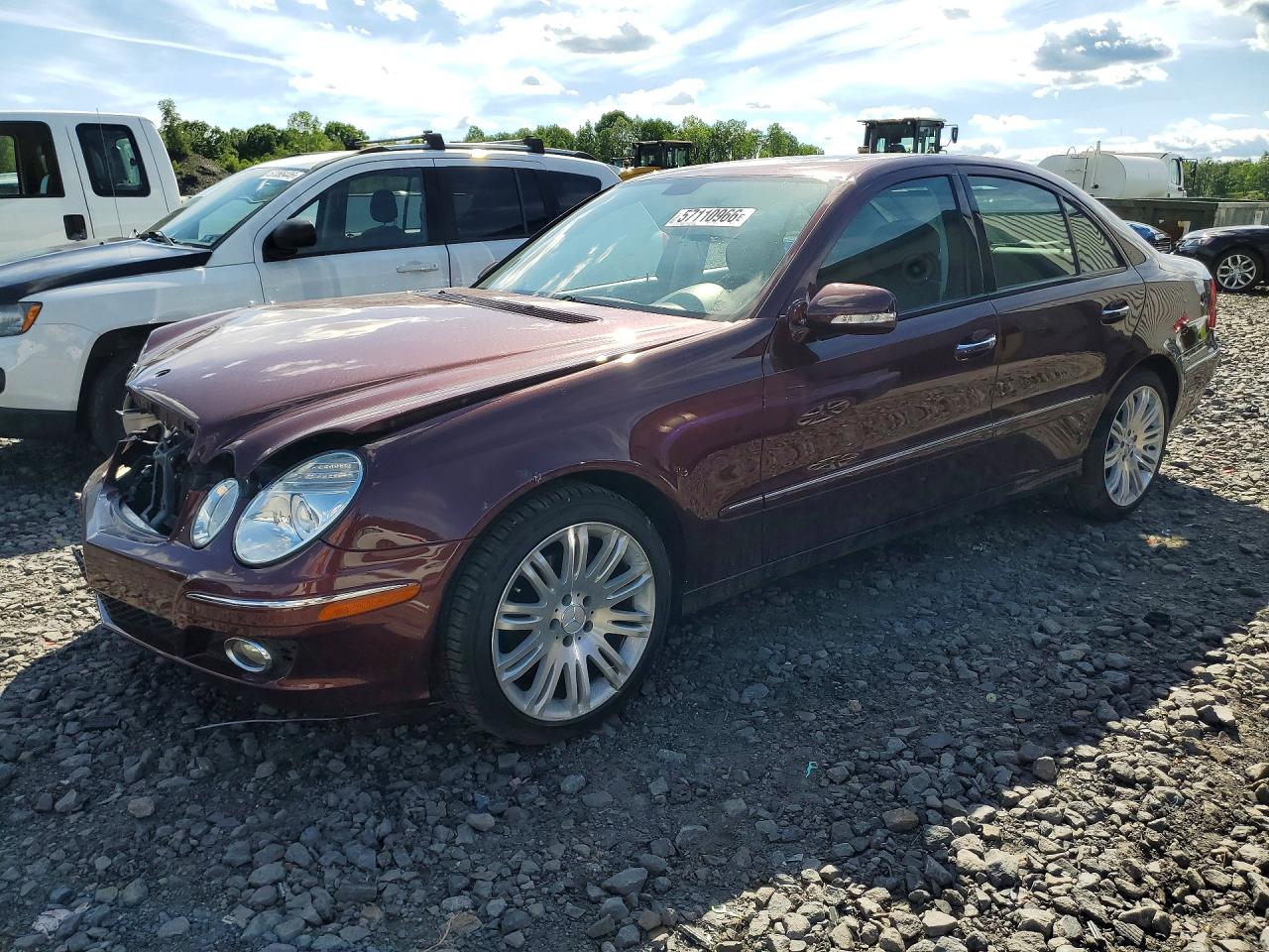 2007 Mercedes-benz E 320 Cdi Maroon vin: WDBUF22X07B069631
