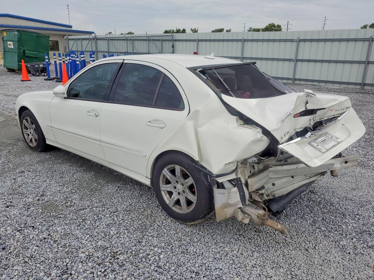 2008 Mercedes-benz E 320 Cdi White vin: WDBUF22X08B270110