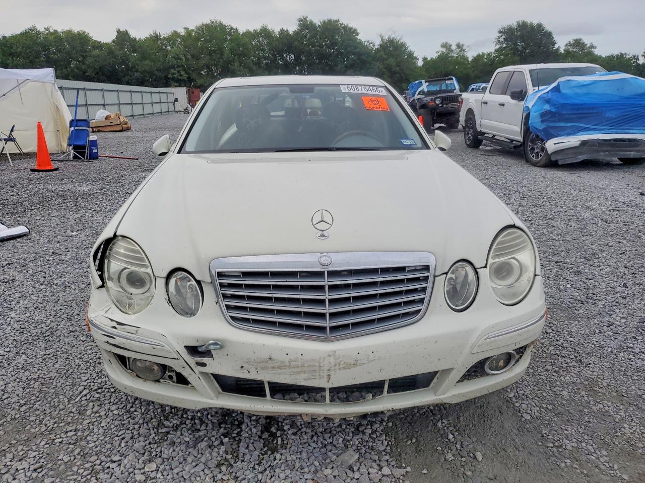 2008 Mercedes-benz E 320 Cdi White vin: WDBUF22X08B270110