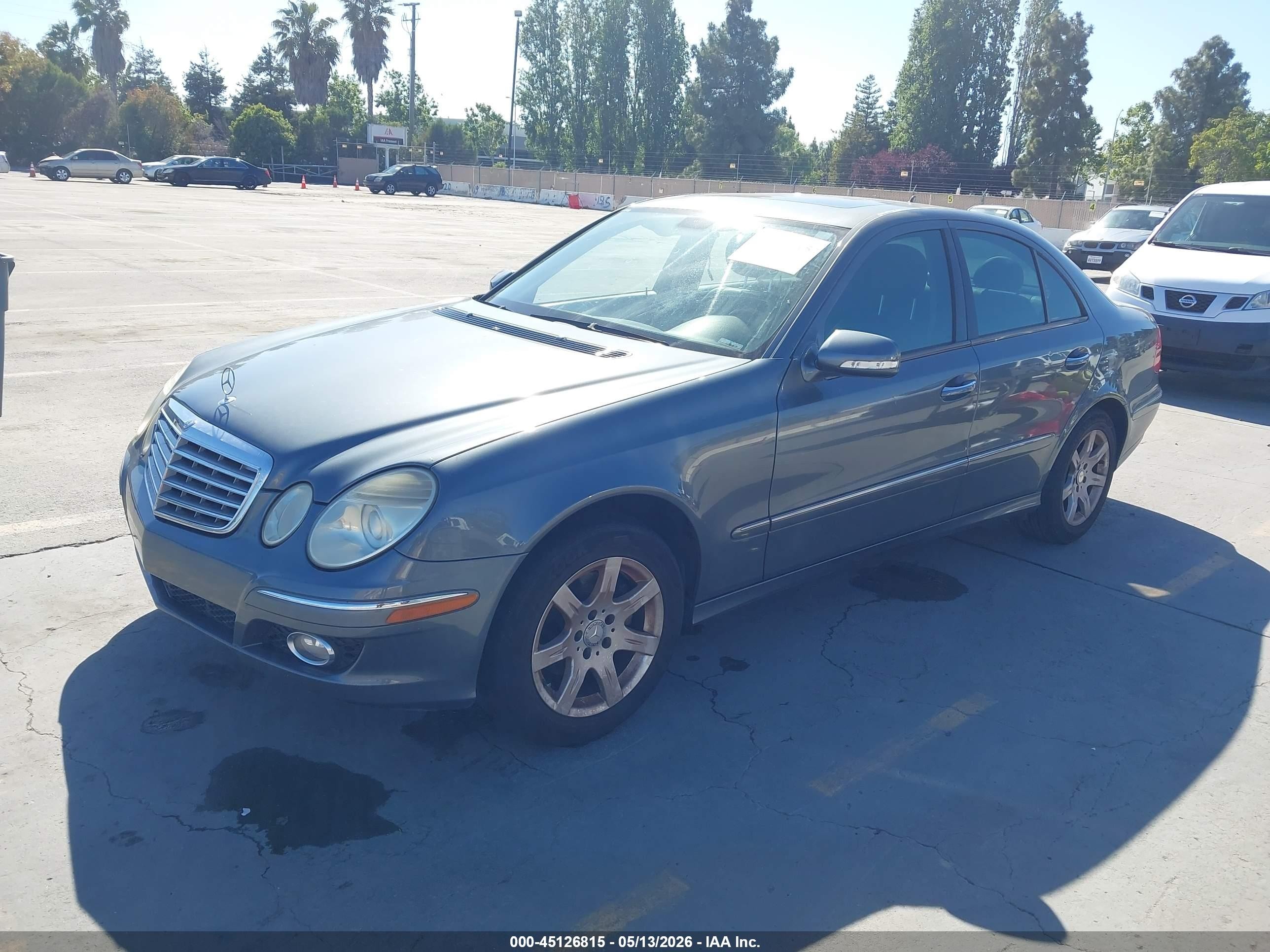 2008 Mercedes-benz E 320 Bluetec   Blue vin: WDBUF22X18B229632