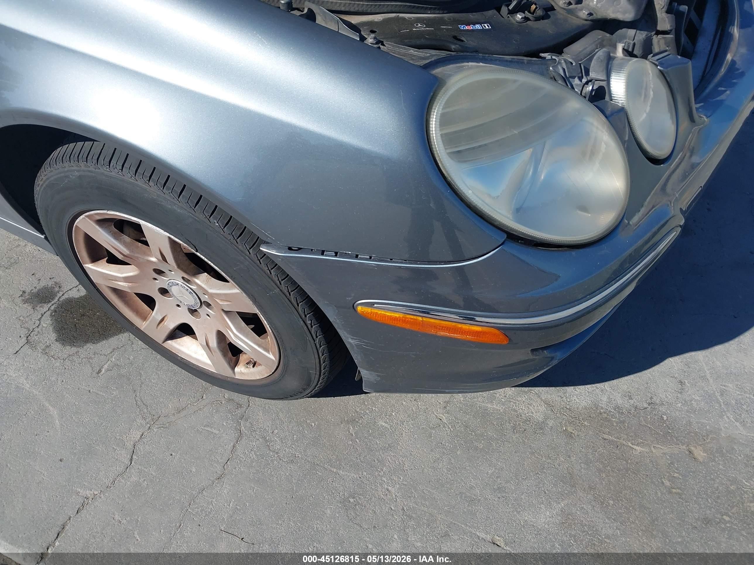2008 Mercedes-benz E 320 Bluetec   Blue vin: WDBUF22X18B229632