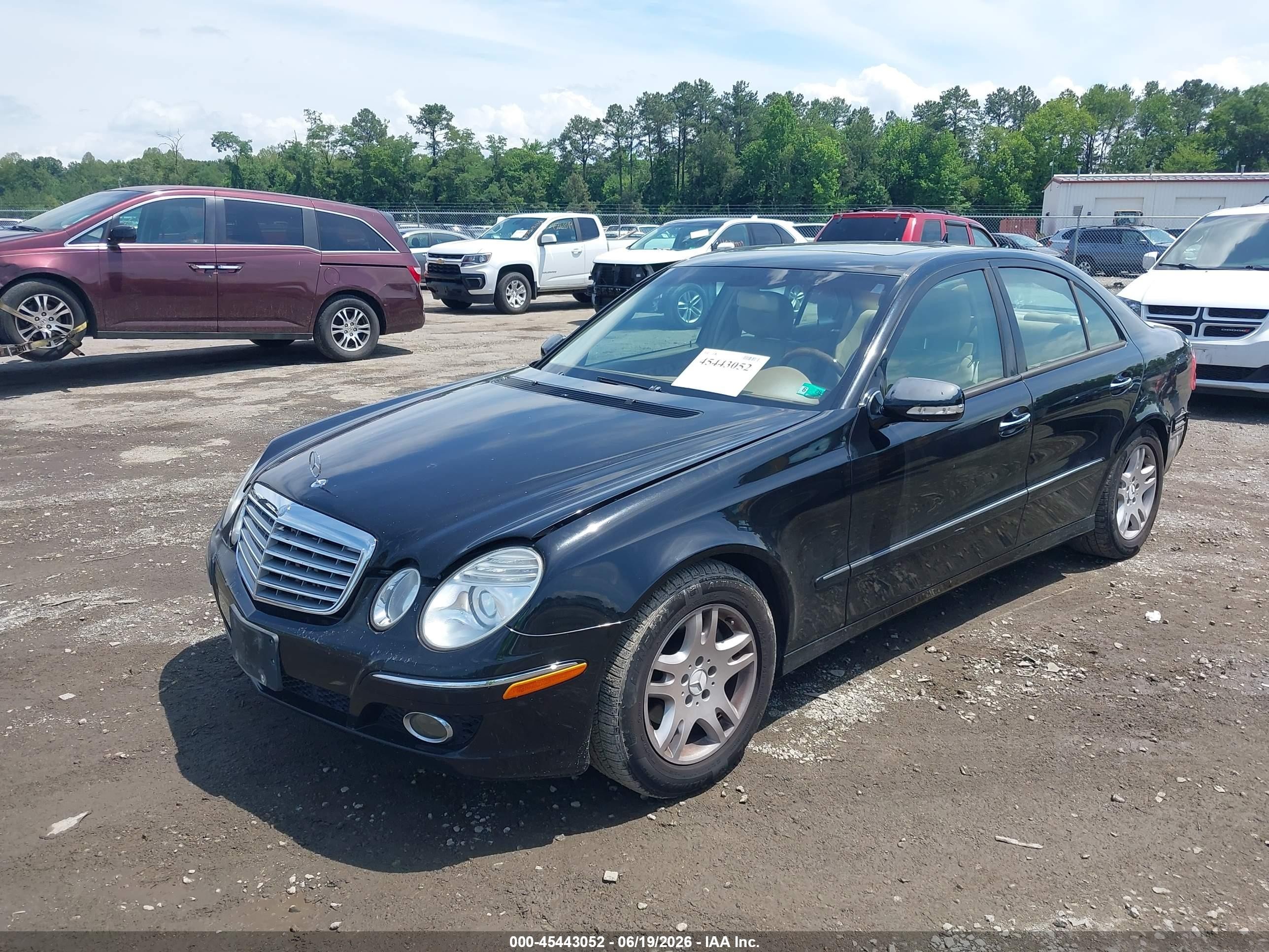 2007 Mercedes-benz E 320 Bluetec   Black vin: WDBUF22X27B084275