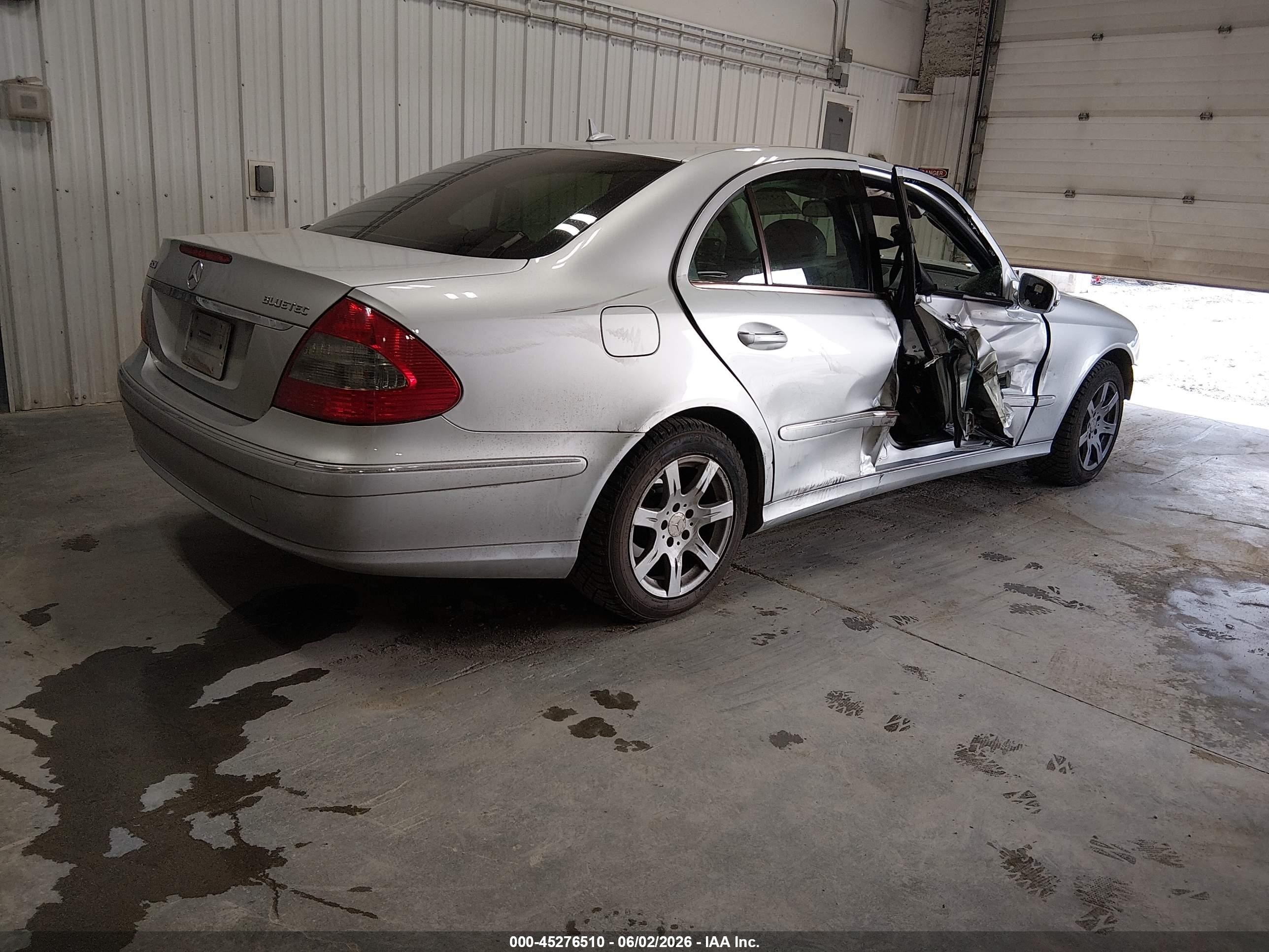 2008 Mercedes-benz E 320 Bluetec   Серебряный vin: WDBUF22X28B226397