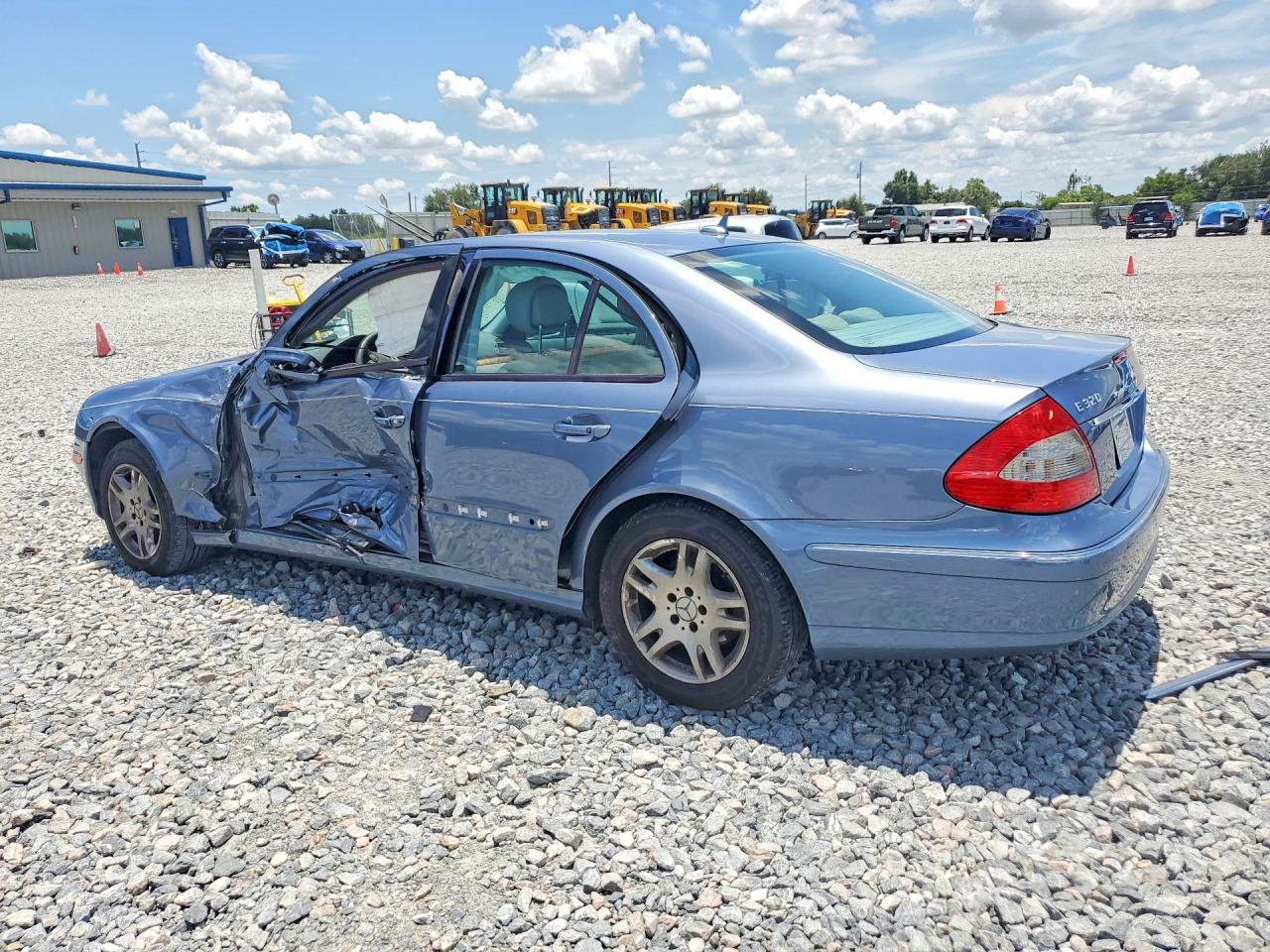 2007 Mercedes-benz E 320 Cdi Blue vin: WDBUF22X37B091400