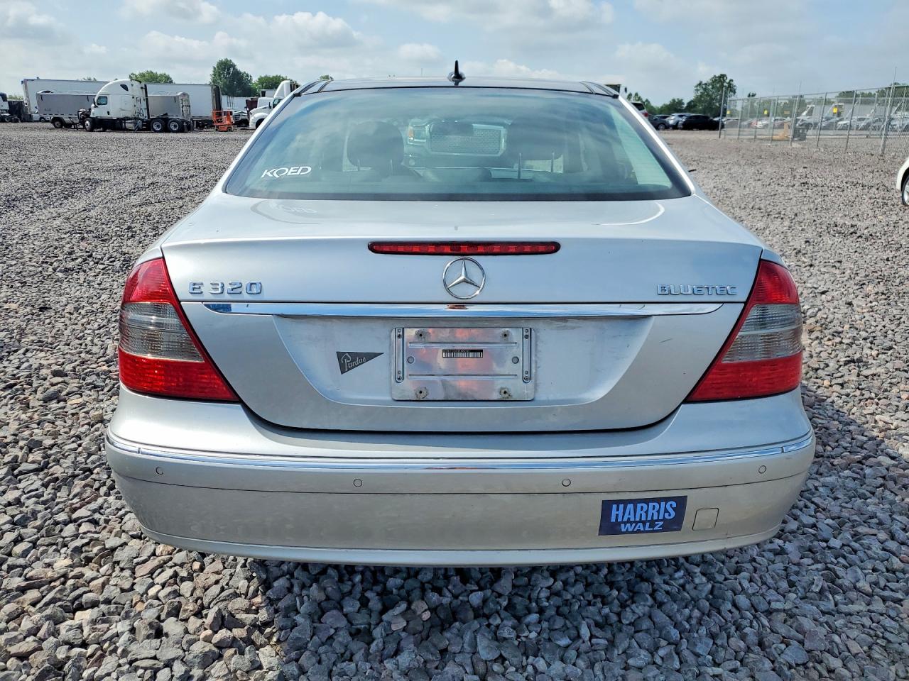 2008 Mercedes-benz E 320 Cdi Silver vin: WDBUF22X58B195095
