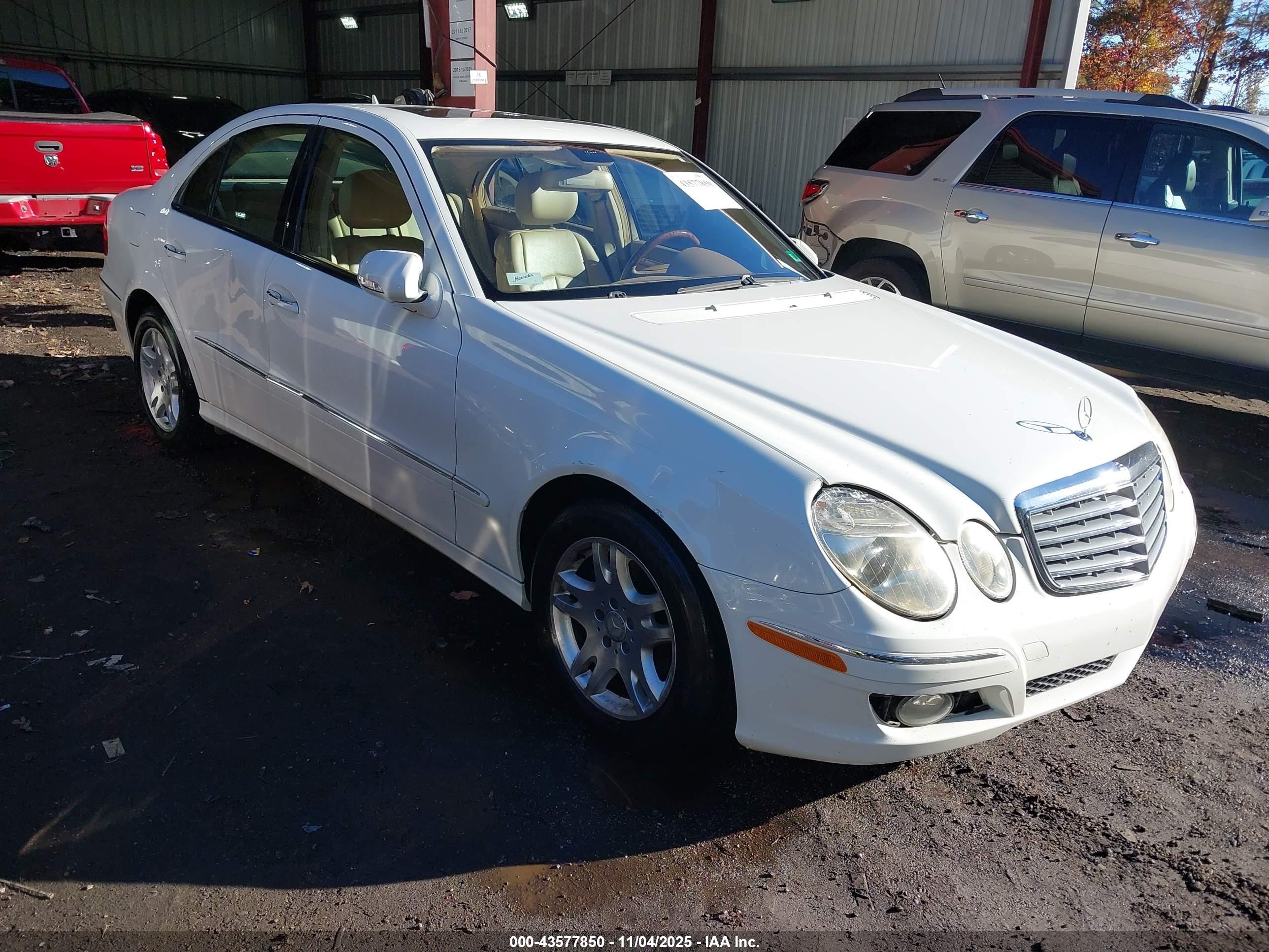 2007 Mercedes-benz E 320 Bluetec   Белый vin: WDBUF22X77B049070