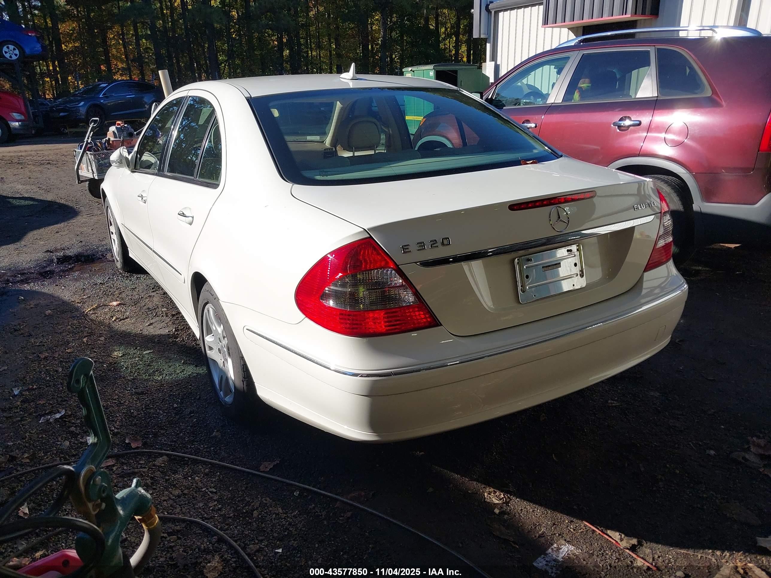 2007 Mercedes-benz E 320 Bluetec   Белый vin: WDBUF22X77B049070