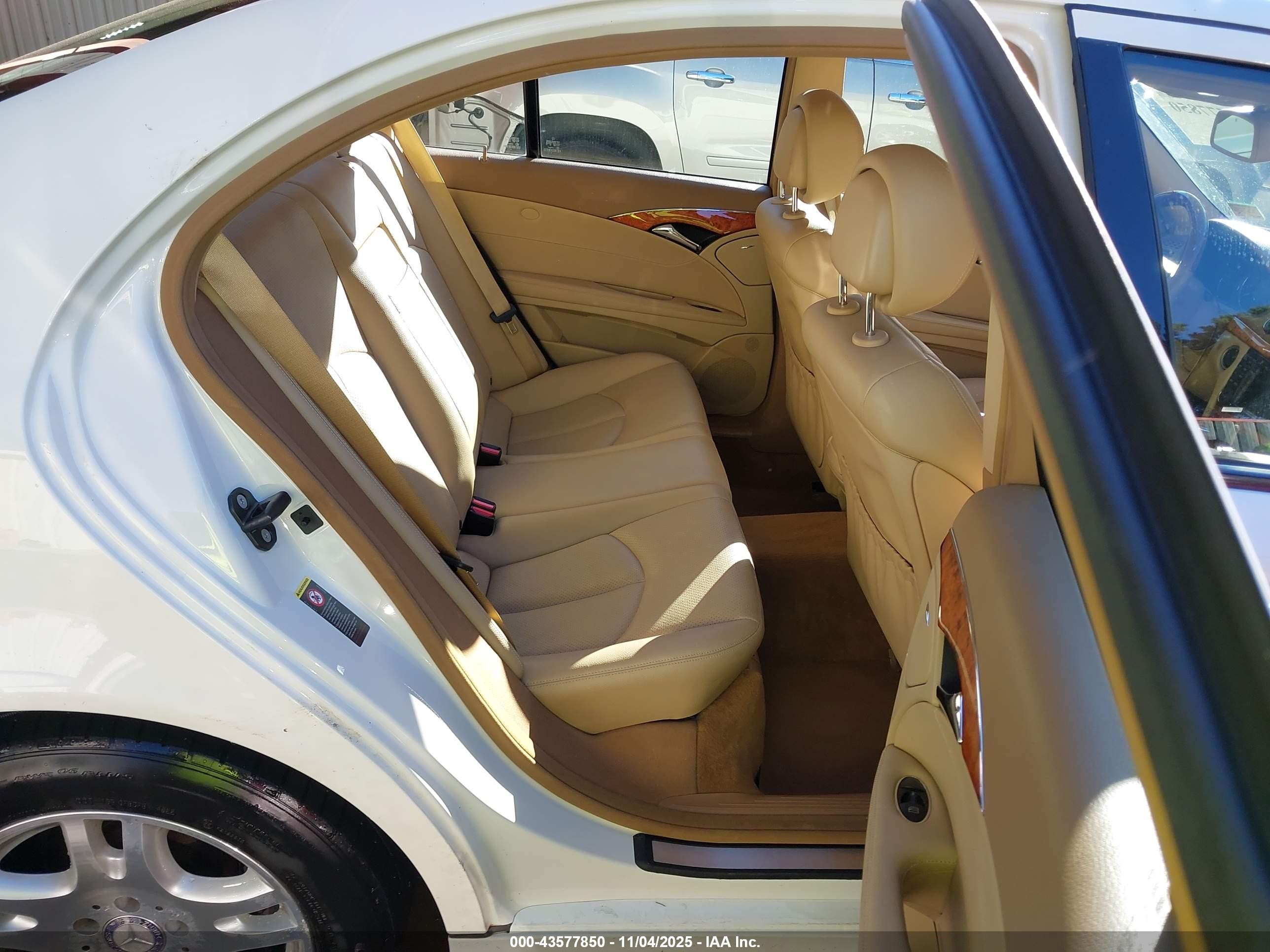 2007 Mercedes-benz E 320 Bluetec   Белый vin: WDBUF22X77B049070