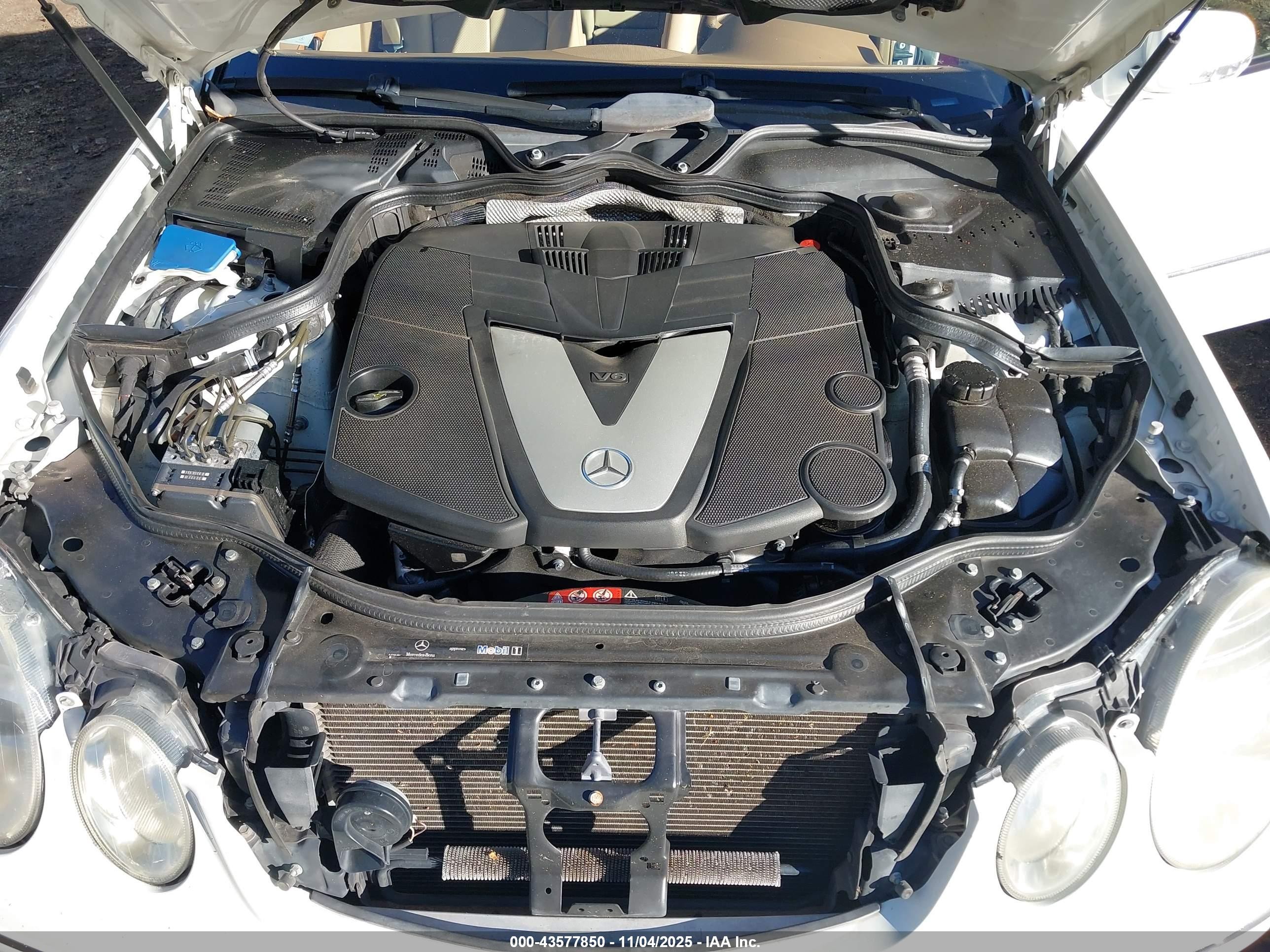2007 Mercedes-benz E 320 Bluetec   Белый vin: WDBUF22X77B049070
