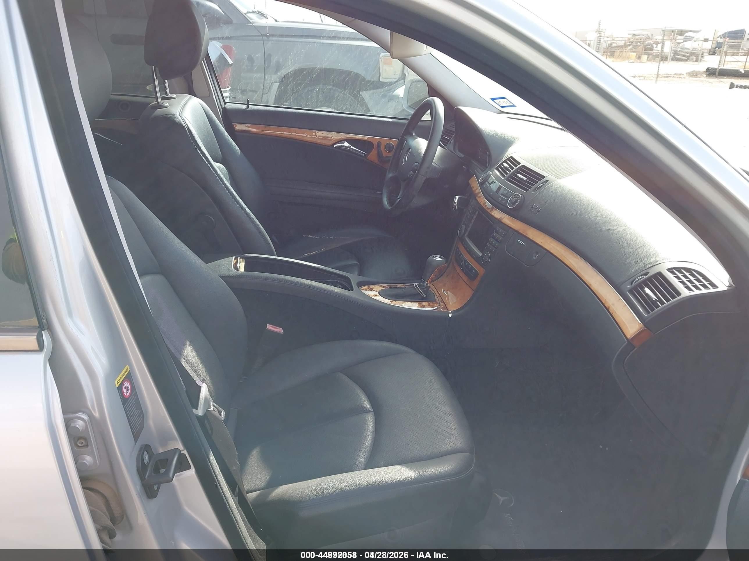 2008 Mercedes-benz E 320 Bluetec   Silver vin: WDBUF22X78B328844