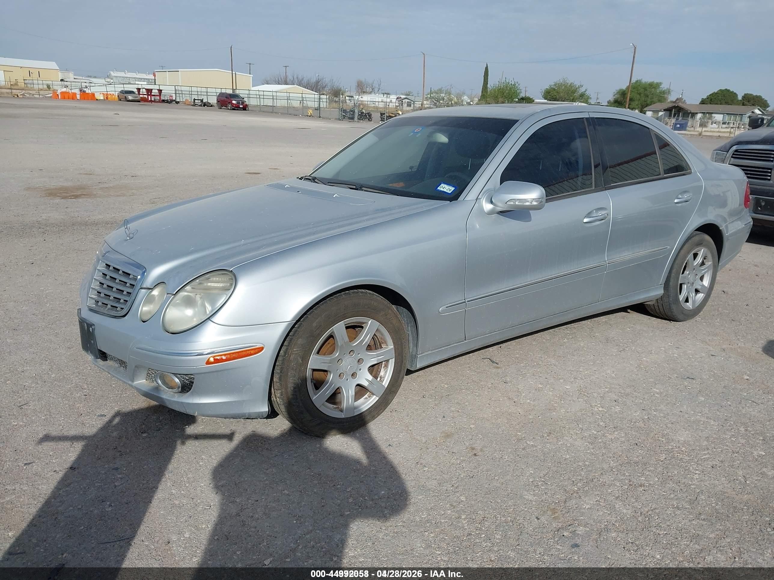 2008 Mercedes-benz E 320 Bluetec   Silver vin: WDBUF22X78B328844