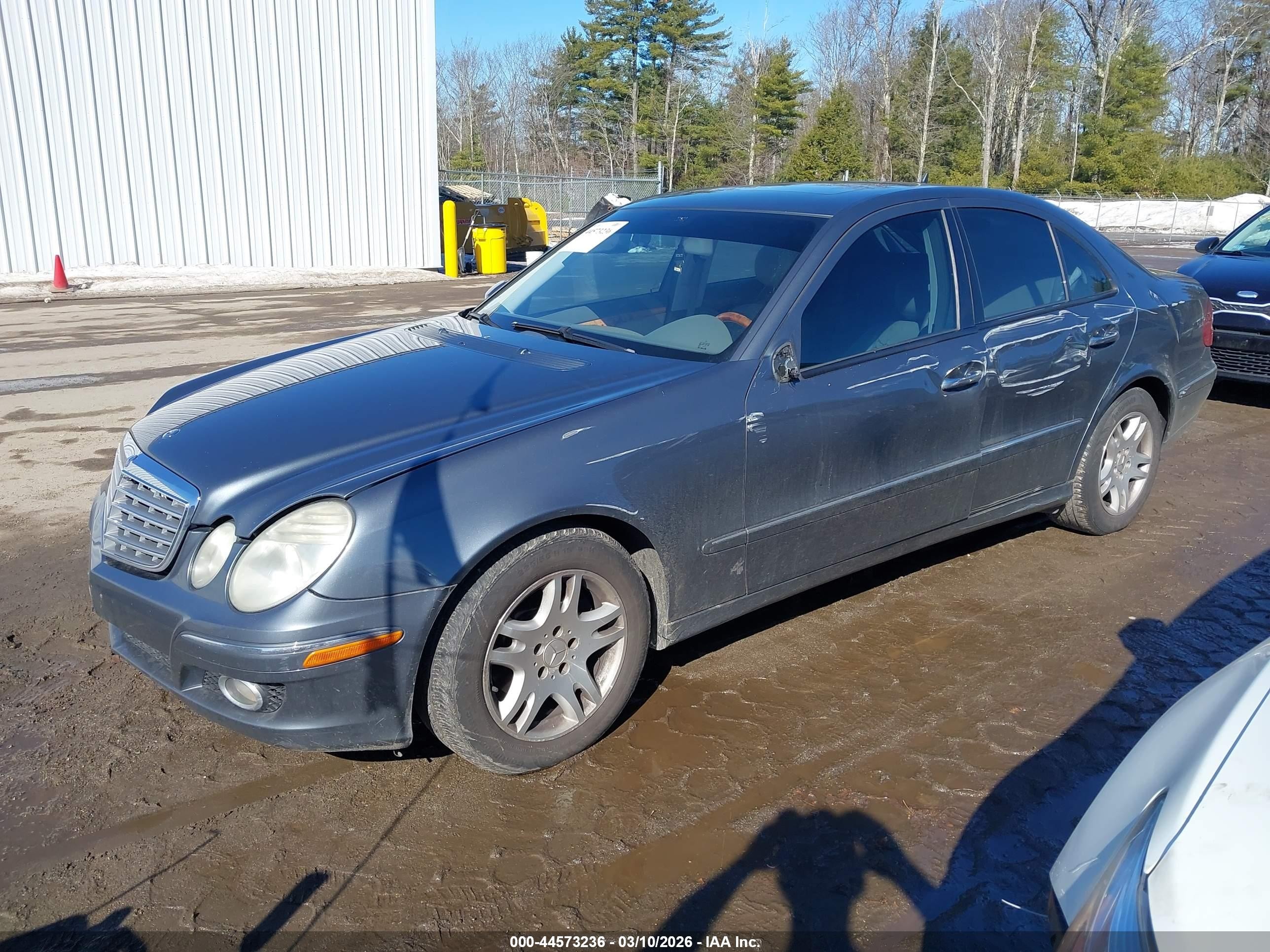 2007 Mercedes-benz E 320 Bluetec   Gray vin: WDBUF22X87B045903