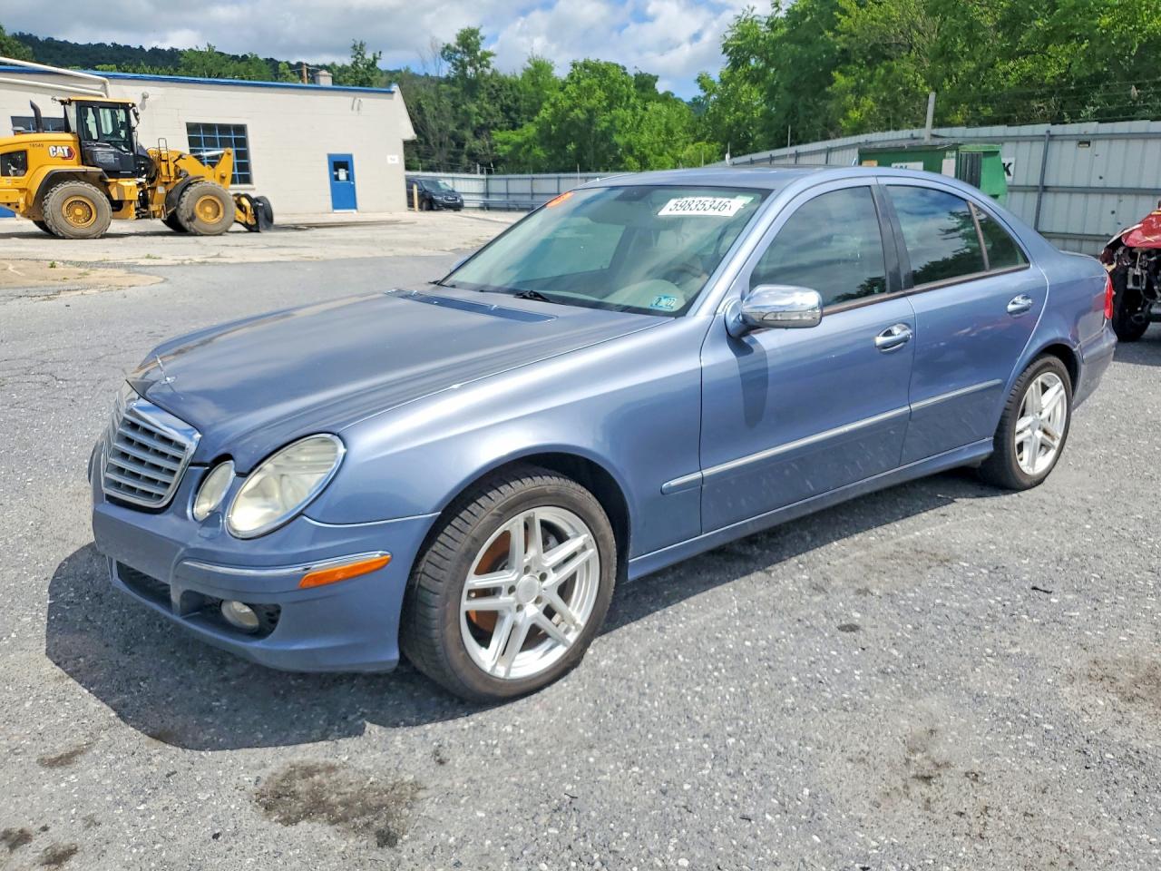 2007 Mercedes-benz E 320 Cdi Blue vin: WDBUF22X87B089612