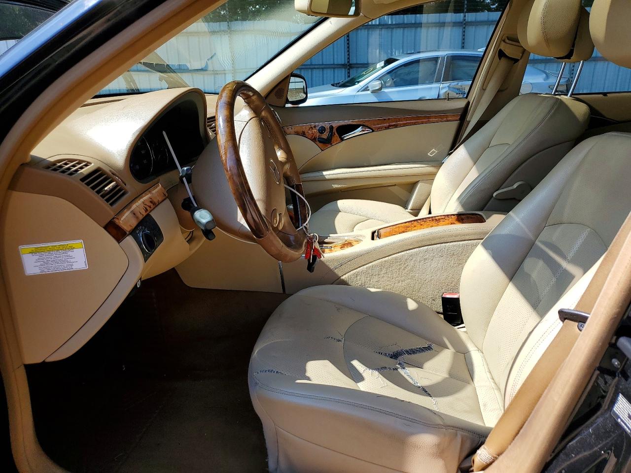 2008 Mercedes-benz E 320 Cdi Black vin: WDBUF22X98B284362
