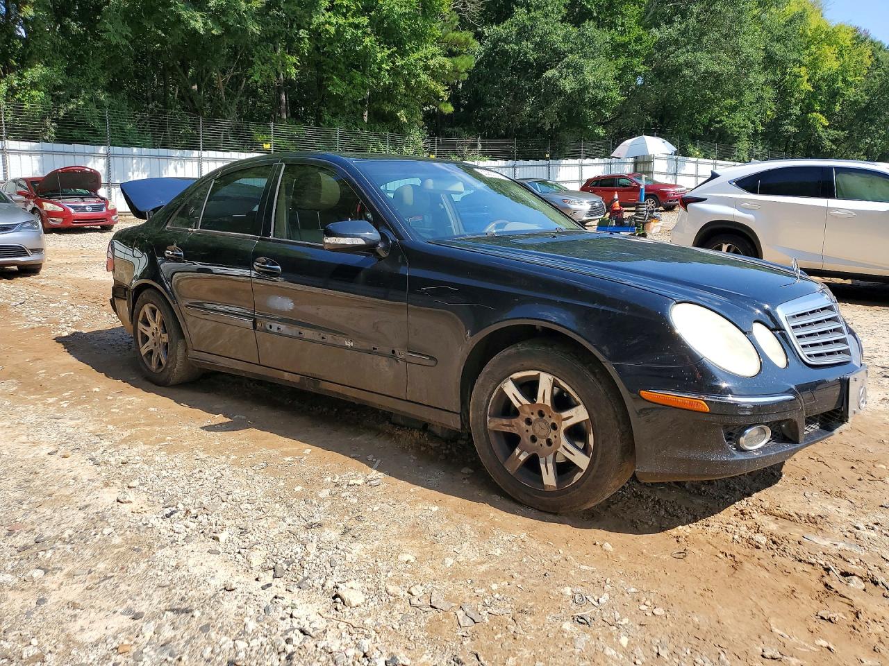 2008 Mercedes-benz E 320 Cdi Black vin: WDBUF22X98B284362