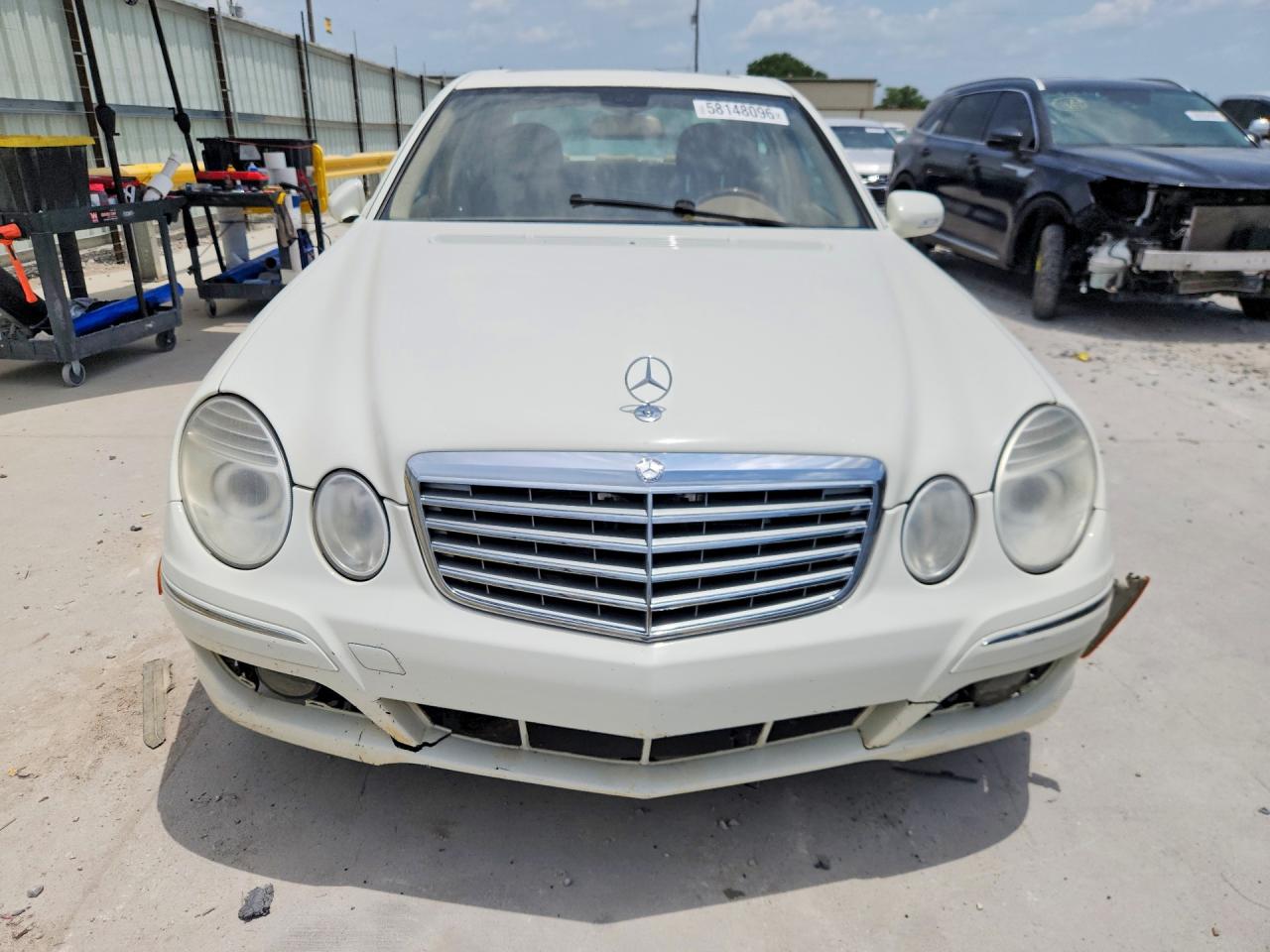 2009 Mercedes-benz E 320 Cdi White vin: WDBUF22X99B396483