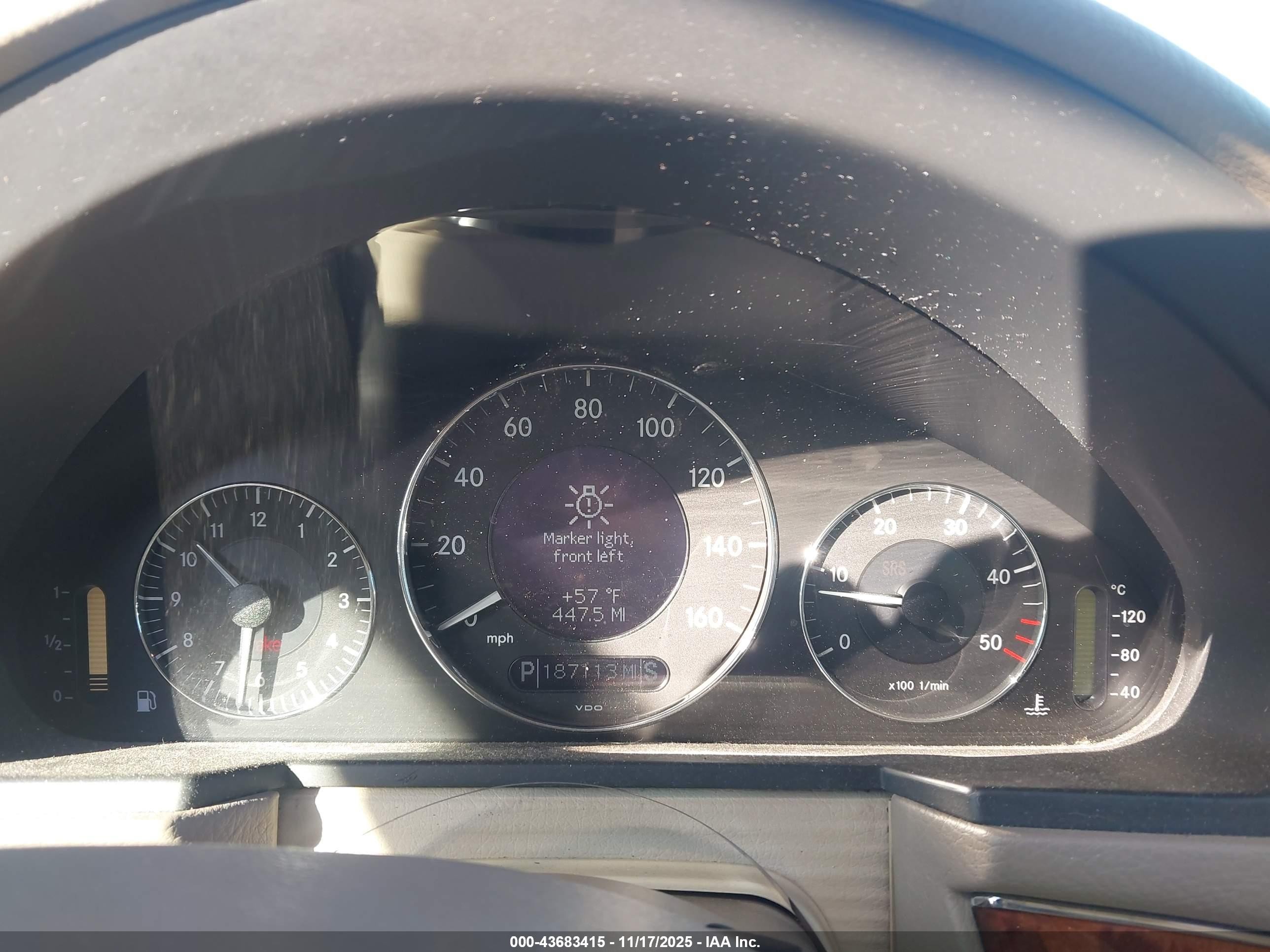 2005 Mercedes-benz E 320 Cdi   Champagne vin: WDBUF26J35A566925