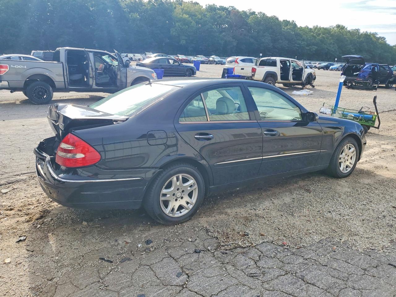 2006 Mercedes-benz E 320 Cdi Black vin: WDBUF26J36A852999