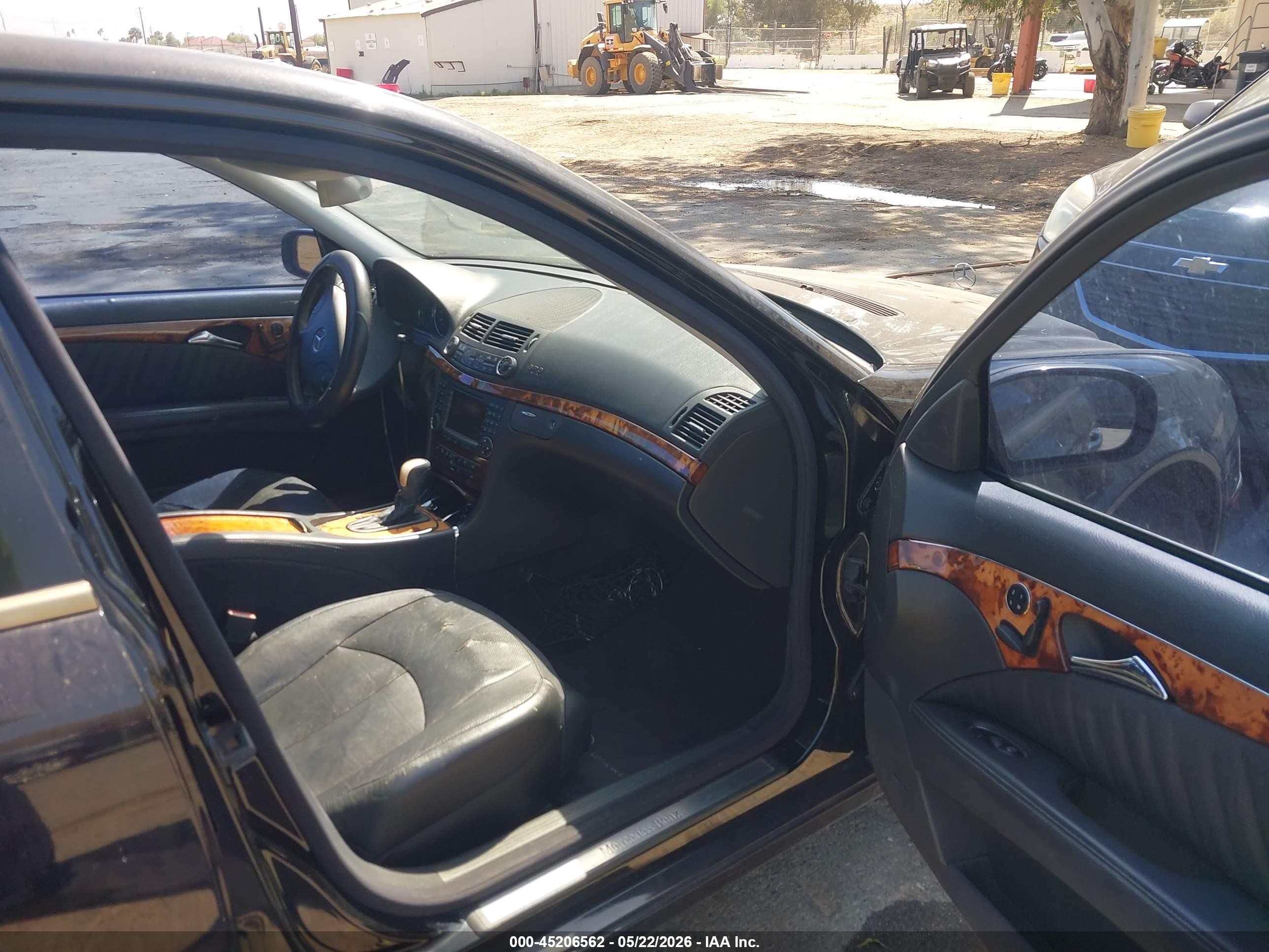2005 Mercedes-benz E 320 Cdi   Черный vin: WDBUF26J55A666136