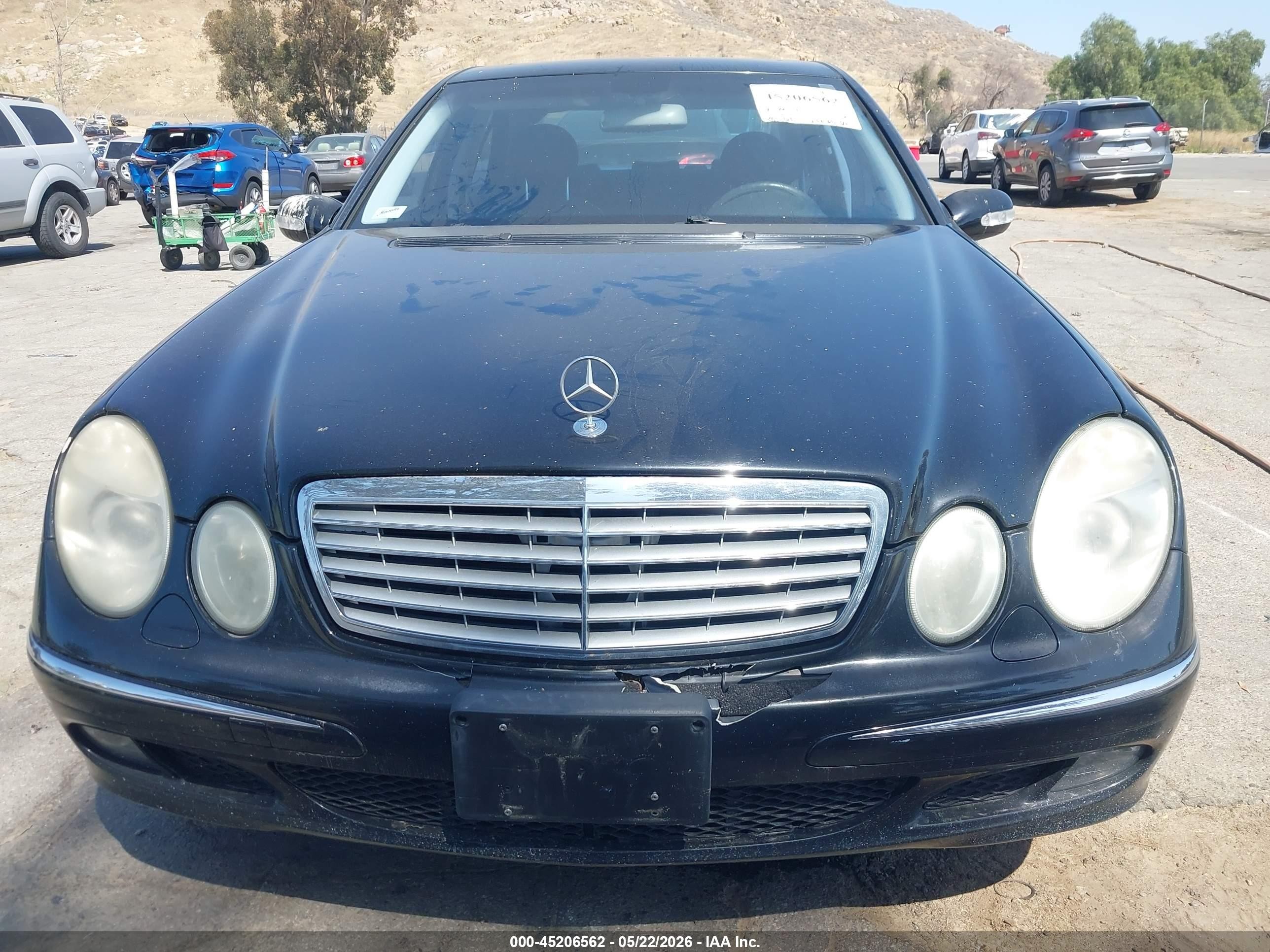 2005 Mercedes-benz E 320 Cdi   Черный vin: WDBUF26J55A666136