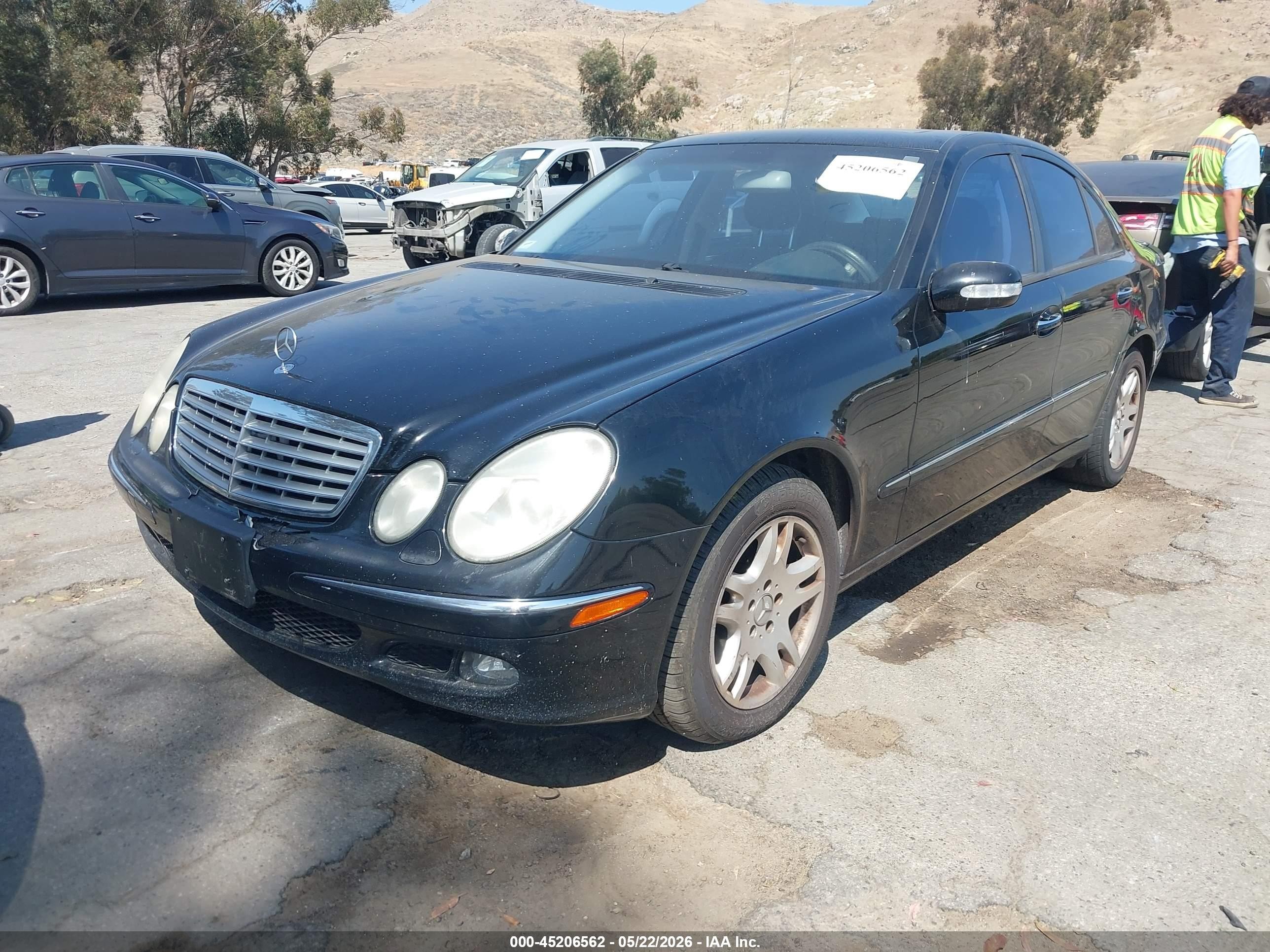 2005 Mercedes-benz E 320 Cdi   Черный vin: WDBUF26J55A666136