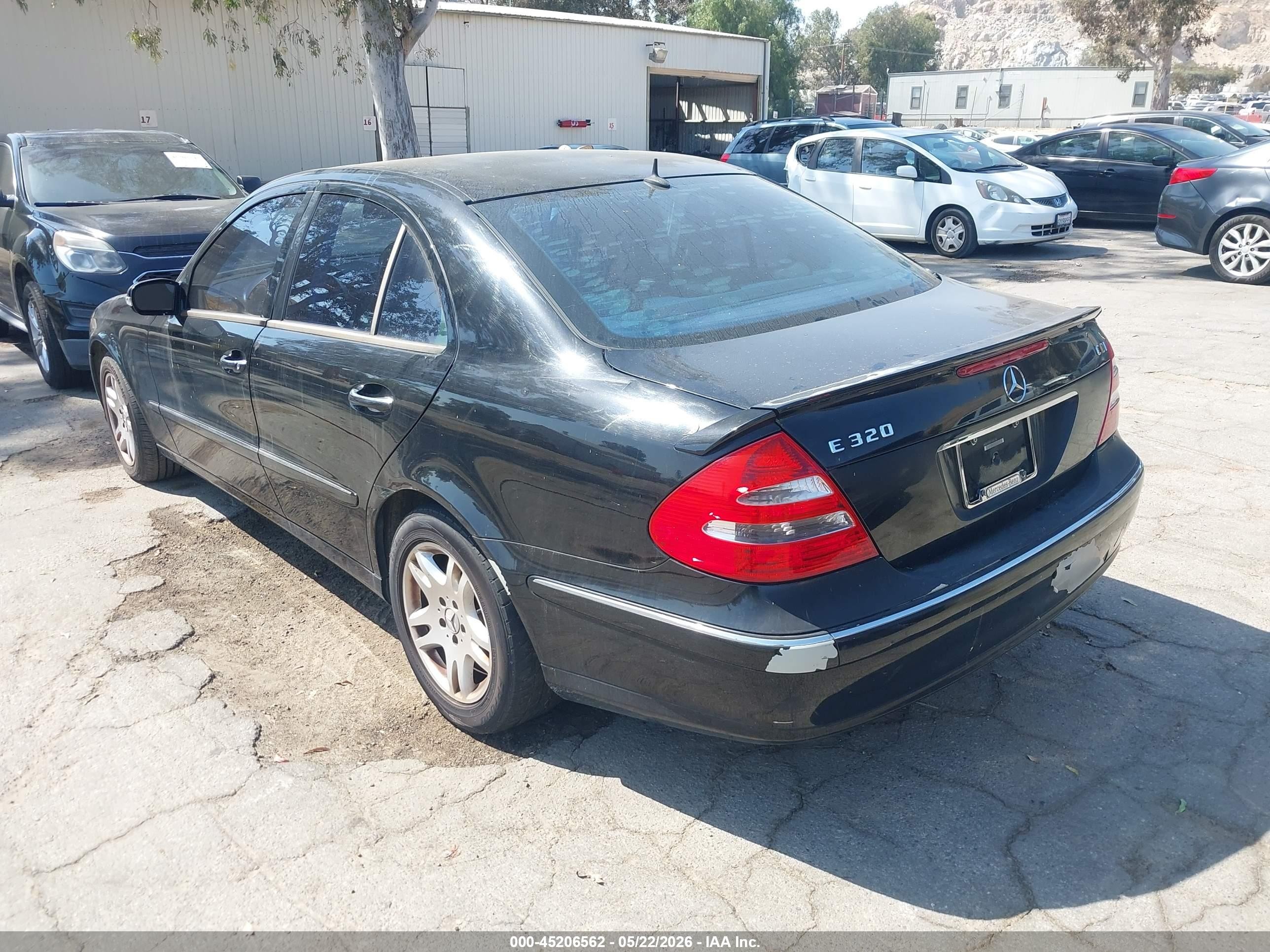 2005 Mercedes-benz E 320 Cdi   Черный vin: WDBUF26J55A666136