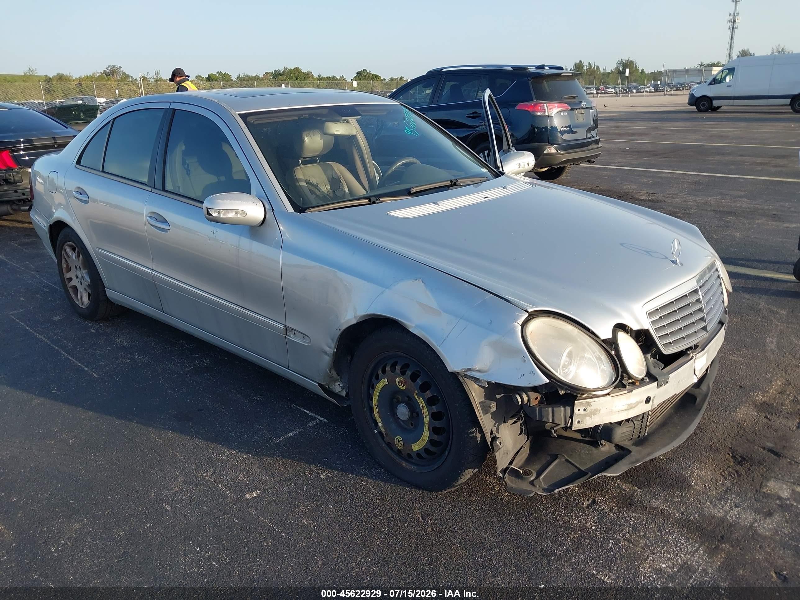 2006 Mercedes-benz E 320 Cdi   Silver vin: WDBUF26J96A872917