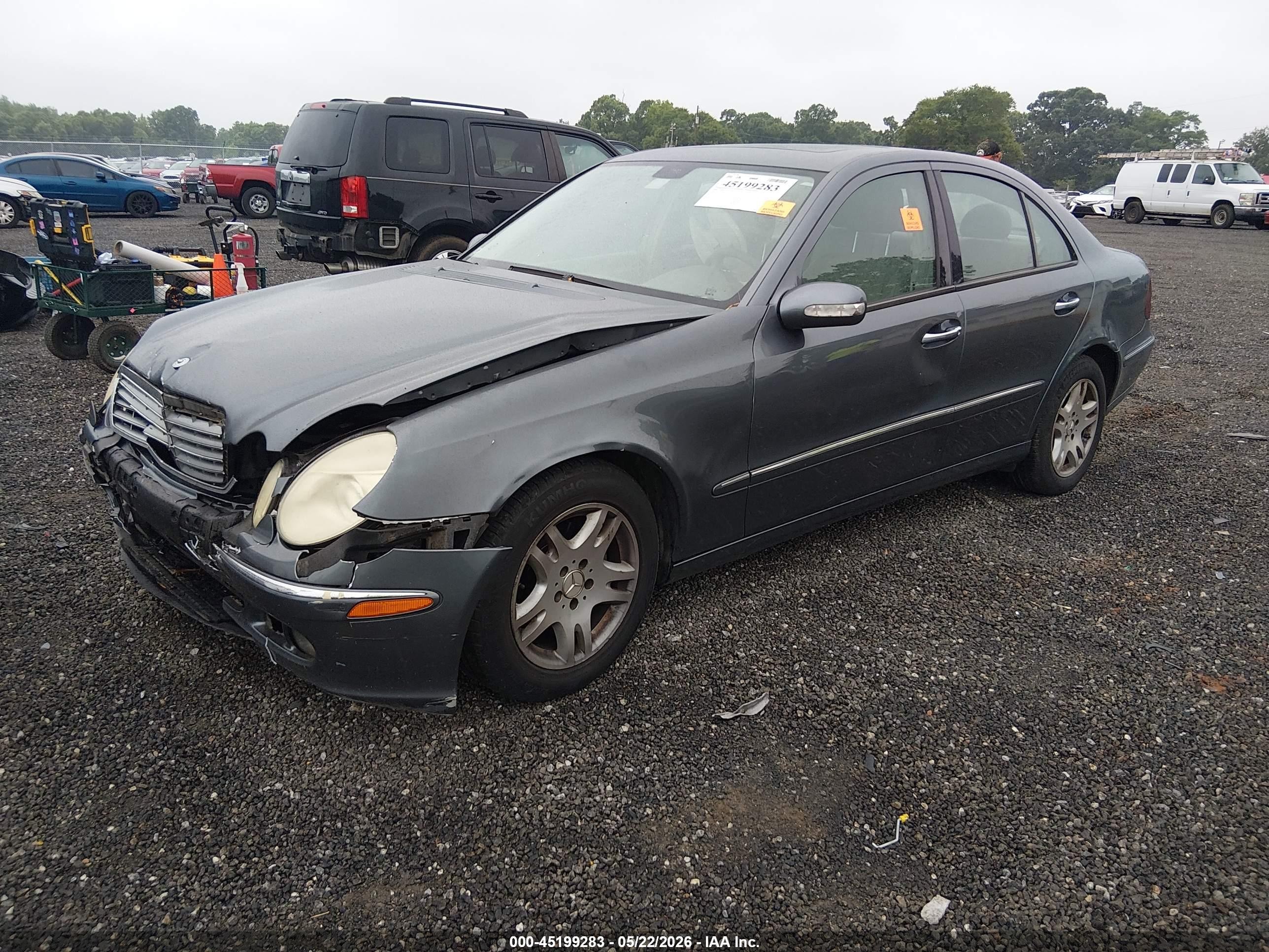 2006 Mercedes-benz E 320 Cdi Gray vin: WDBUF26J96A897235