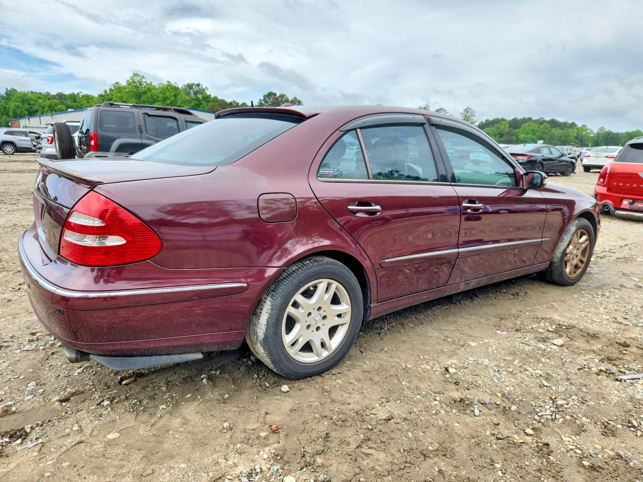 2006 Mercedes-benz E 320 Cdi Burgundy vin: WDBUF26JX6A976171