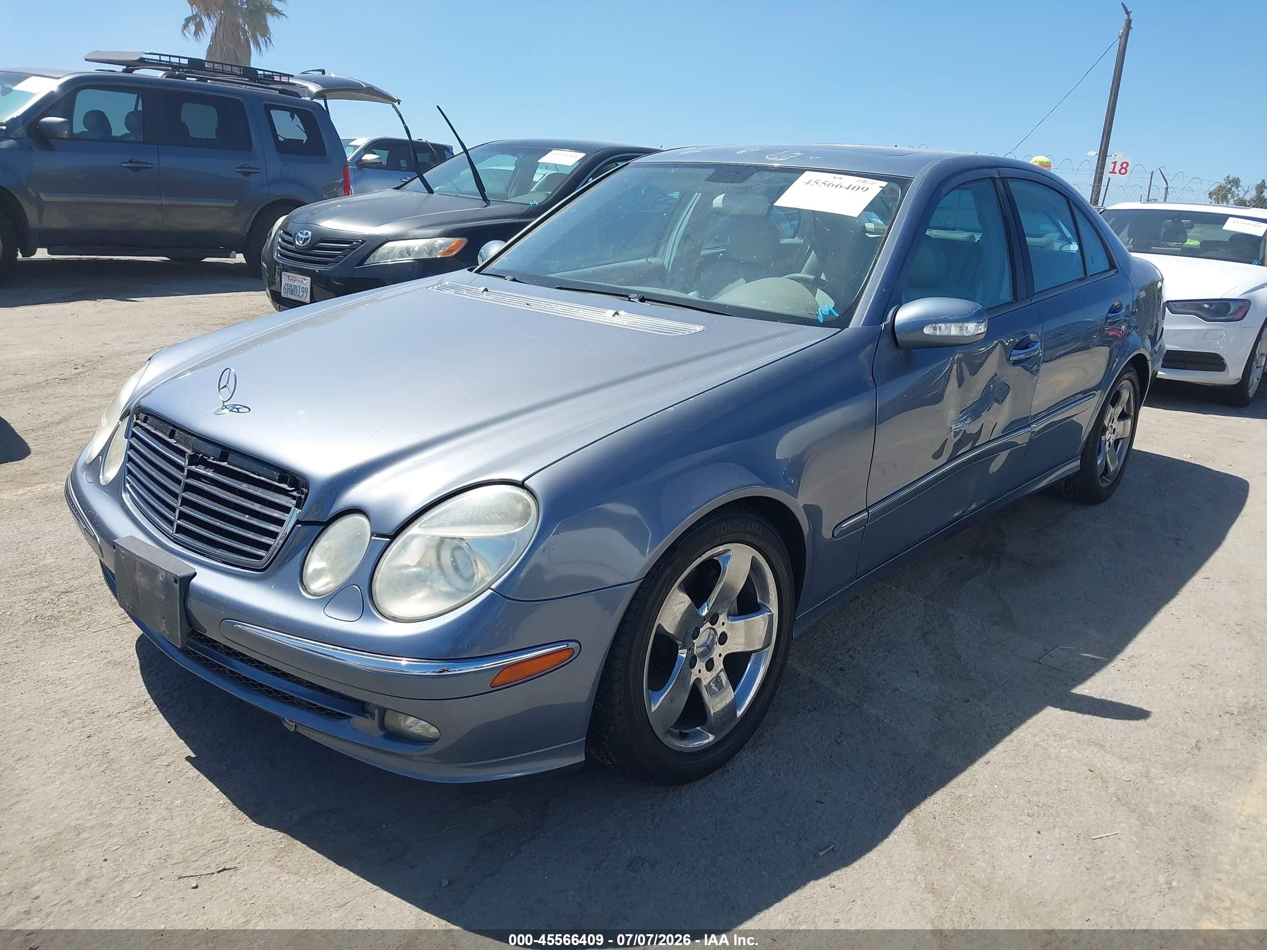 2006 Mercedes-benz E 350   Gray vin: WDBUF56J06A774862