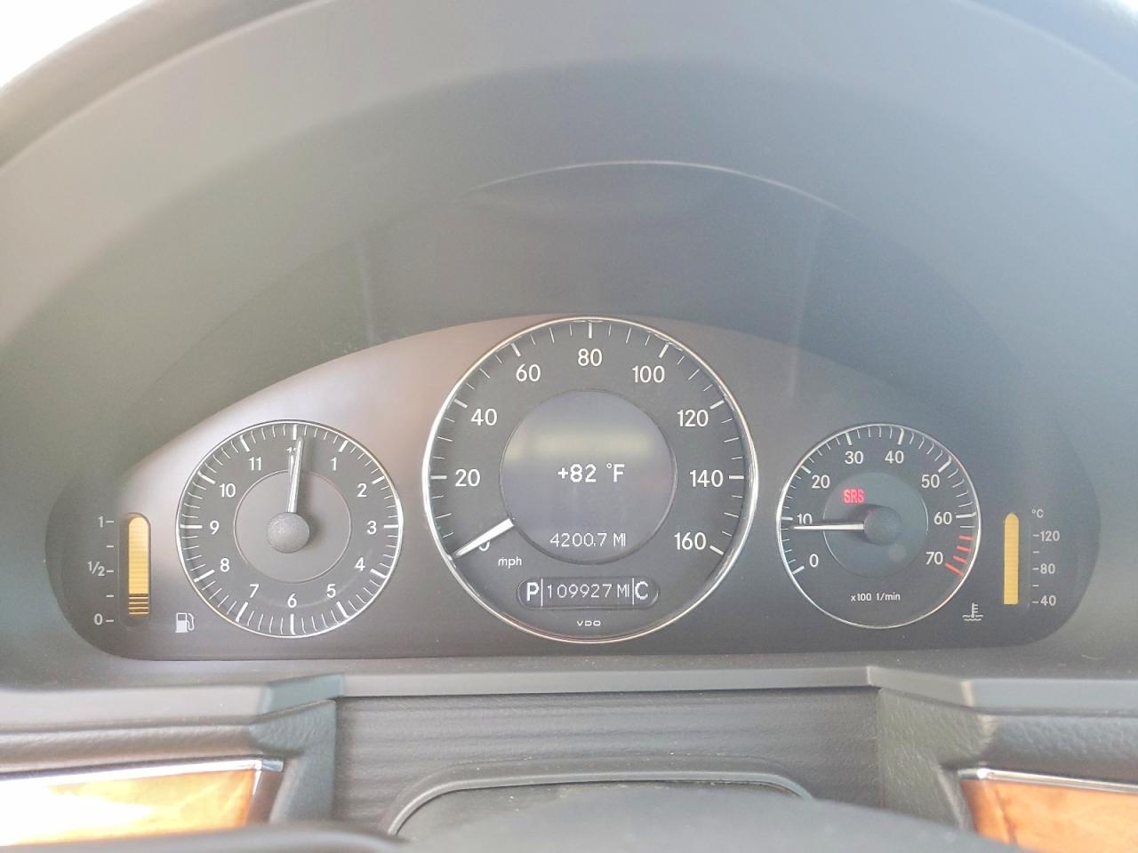 2006 Mercedes-benz E 350 Silver vin: WDBUF56J06A799891