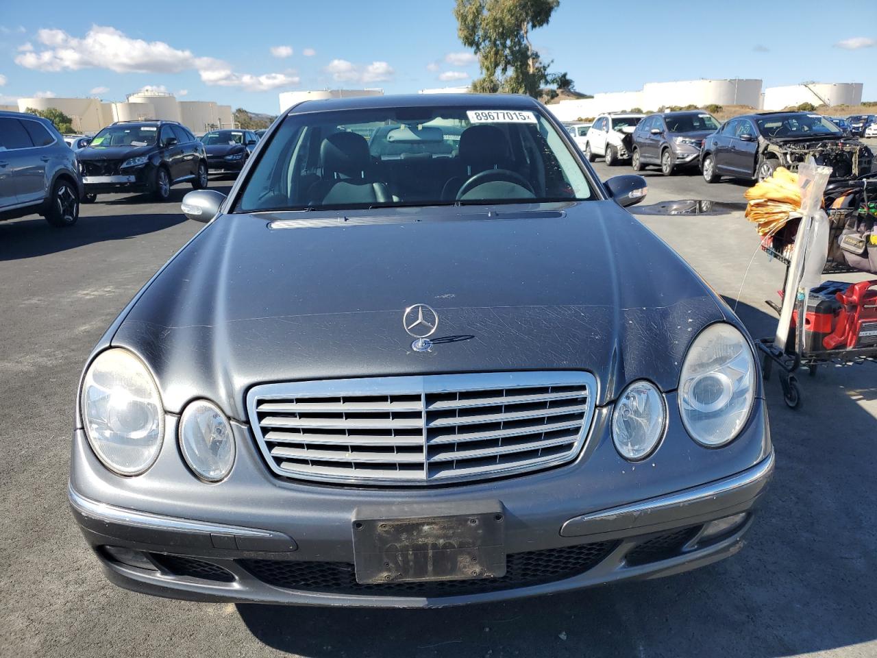 2006 Mercedes-benz E 350 Серый vin: WDBUF56J06A898419
