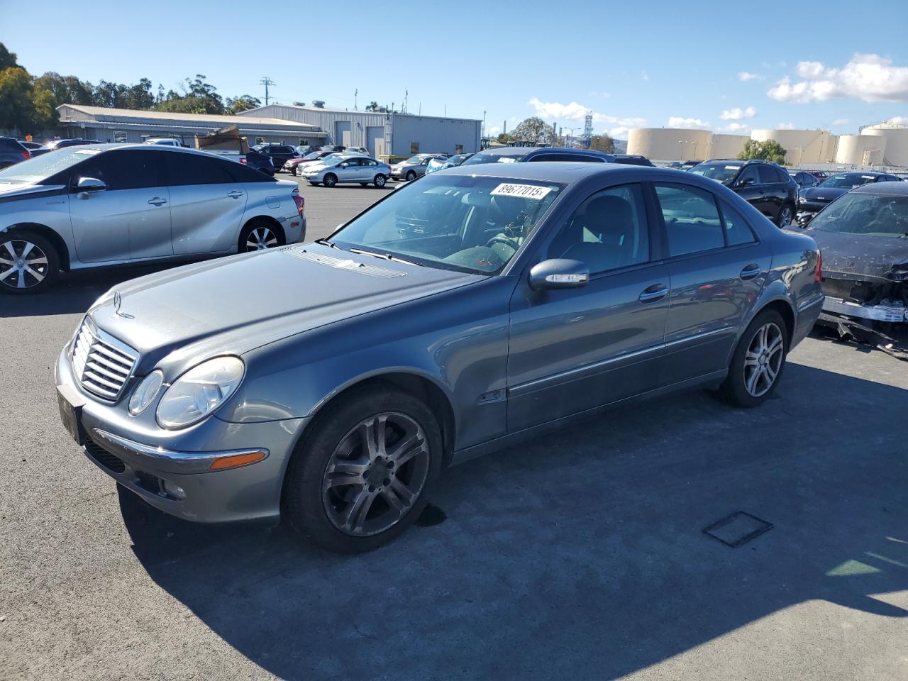 2006 Mercedes-benz E 350 Gray vin: WDBUF56J06A898419