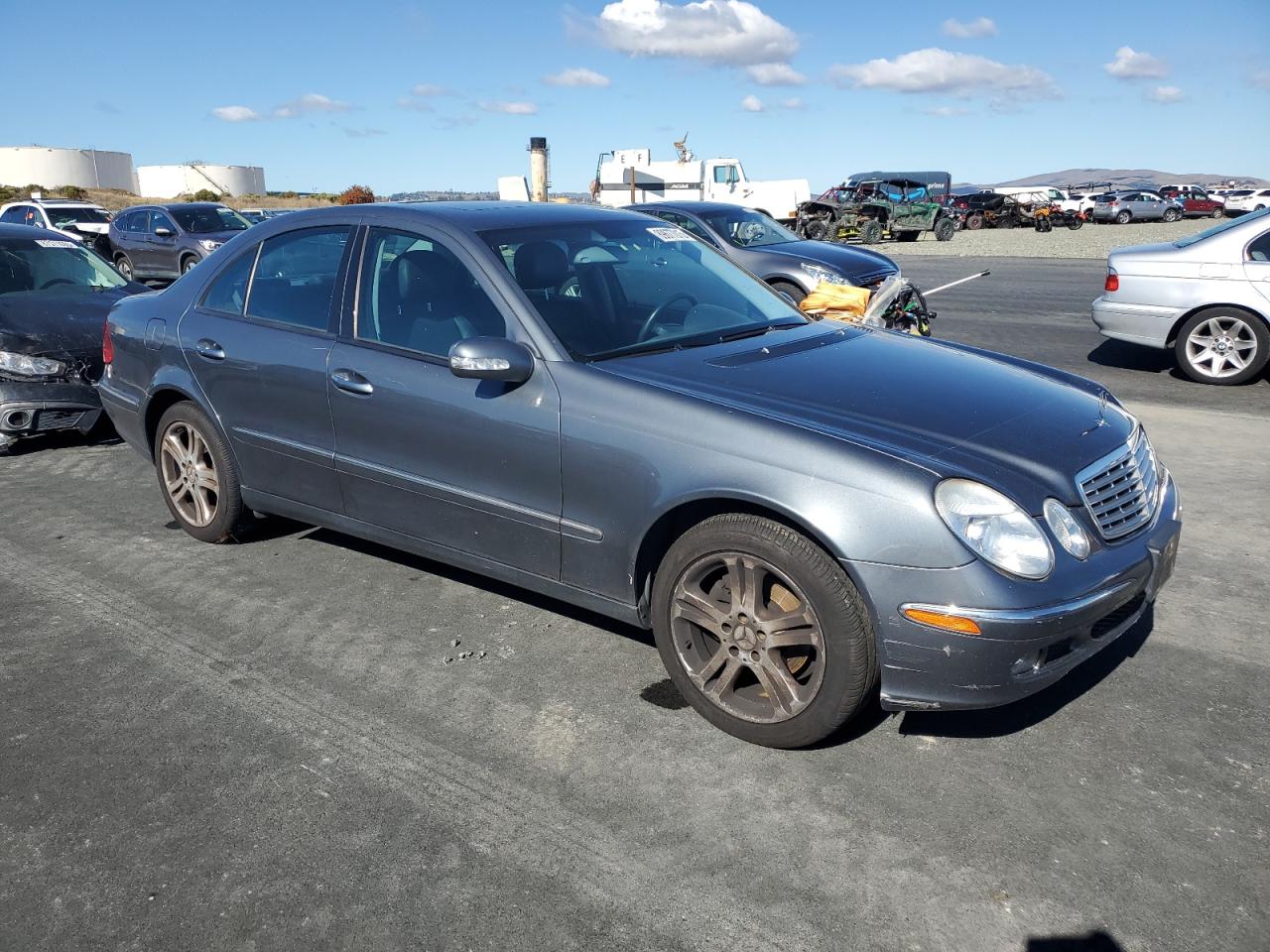 2006 Mercedes-benz E 350 Серый vin: WDBUF56J06A898419