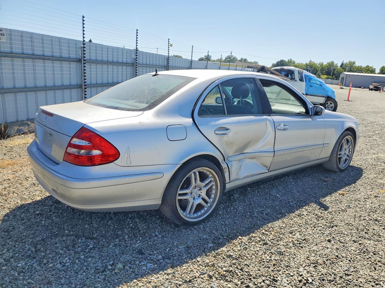 2006 Mercedes-benz E 350 Silver vin: WDBUF56J26A741121