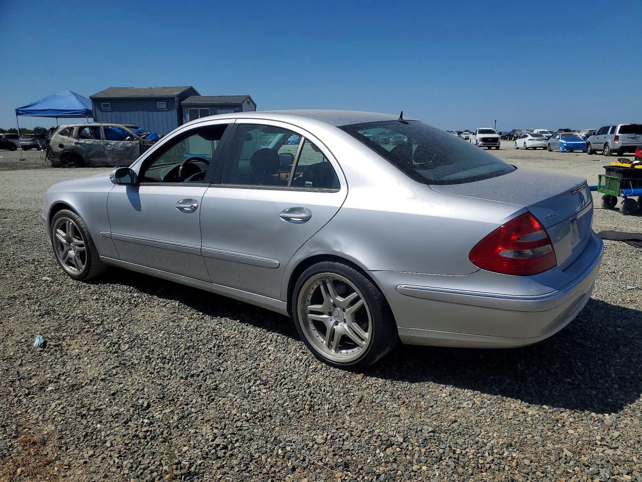 2006 Mercedes-benz E 350 Silver vin: WDBUF56J26A741121
