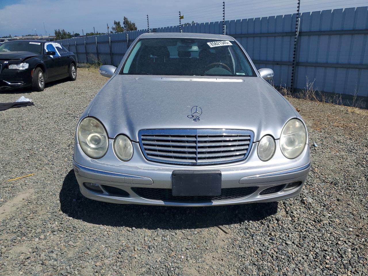 2006 Mercedes-benz E 350 Silver vin: WDBUF56J26A741121