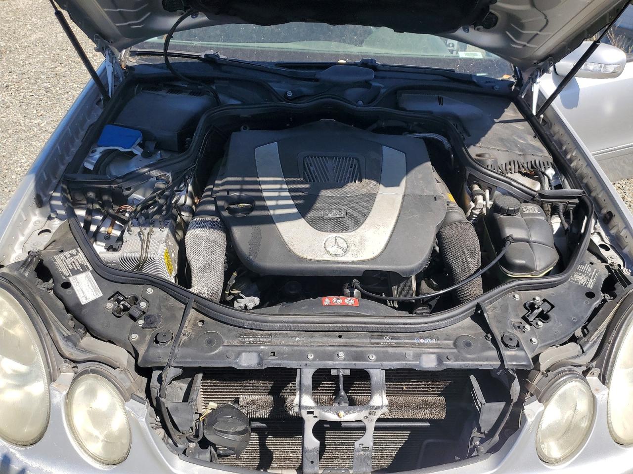 2006 Mercedes-benz E 350 Silver vin: WDBUF56J26A741121