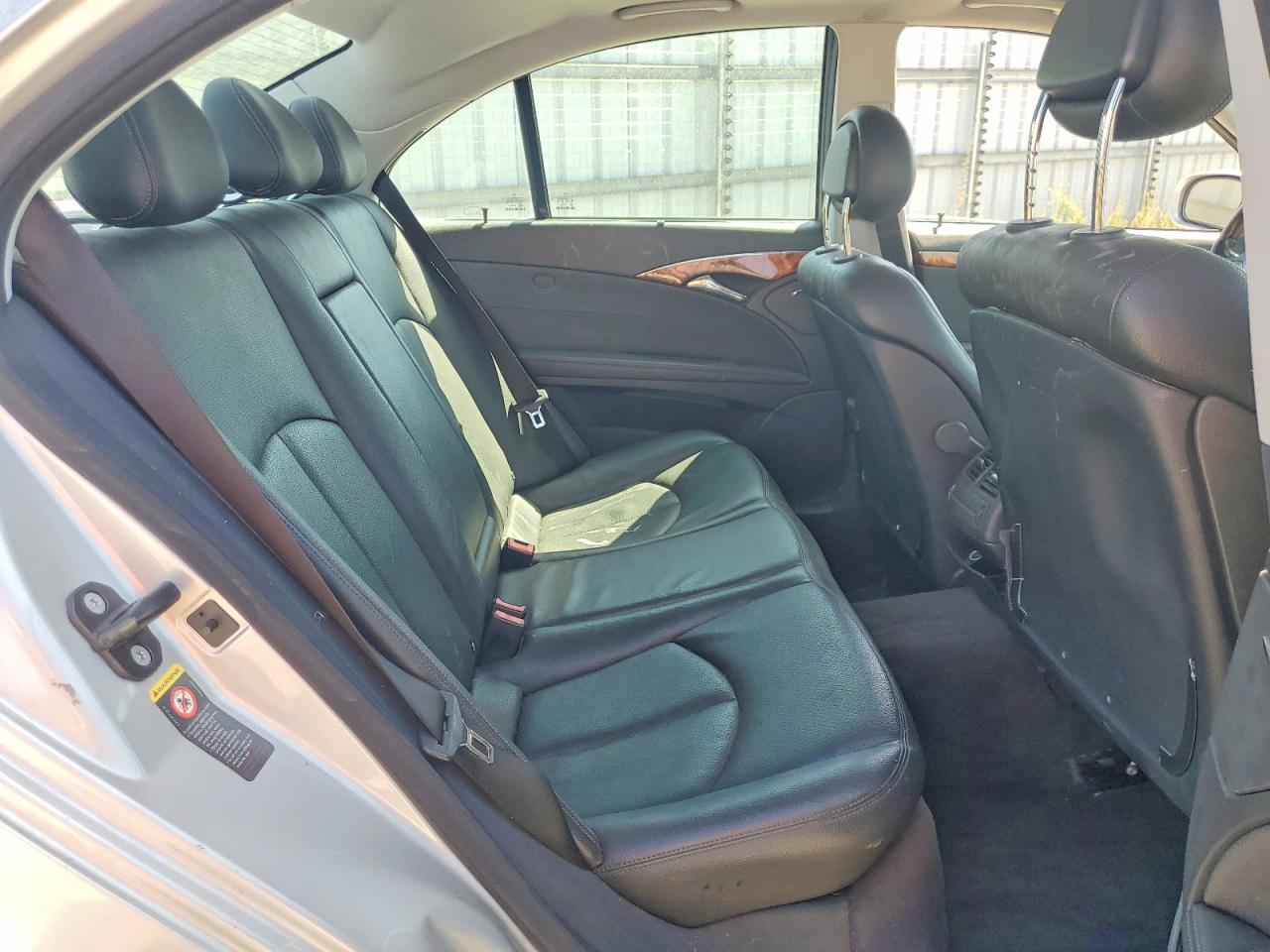 2006 Mercedes-benz E 350 Silver vin: WDBUF56J26A741121