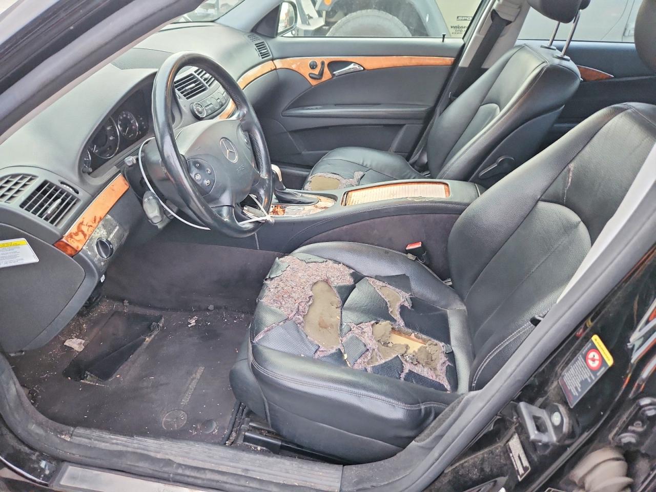 2006 Mercedes-benz E 350 Черный vin: WDBUF56J36A863356