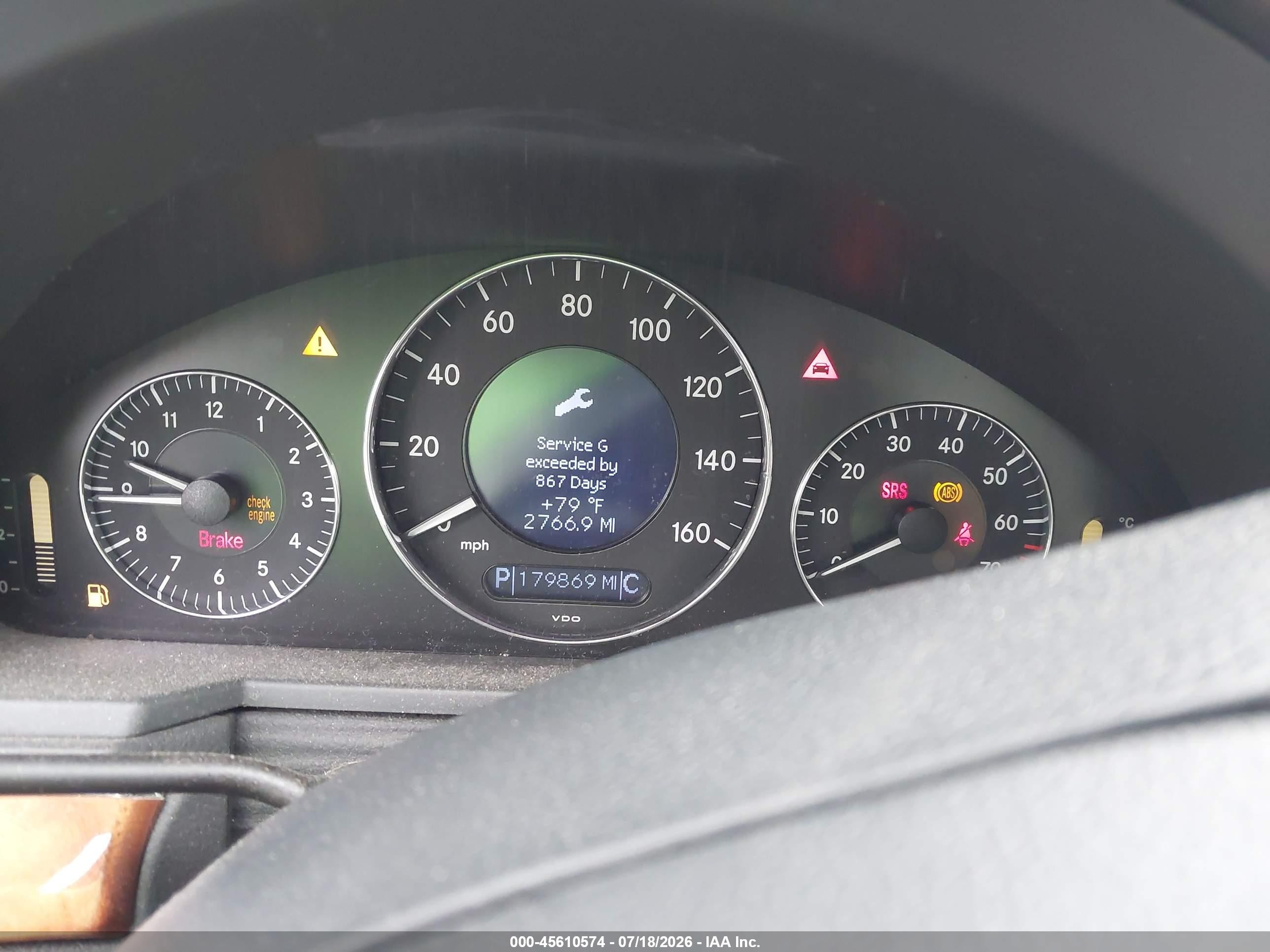 2006 Mercedes-benz E 350 Blue vin: WDBUF56J36A929145