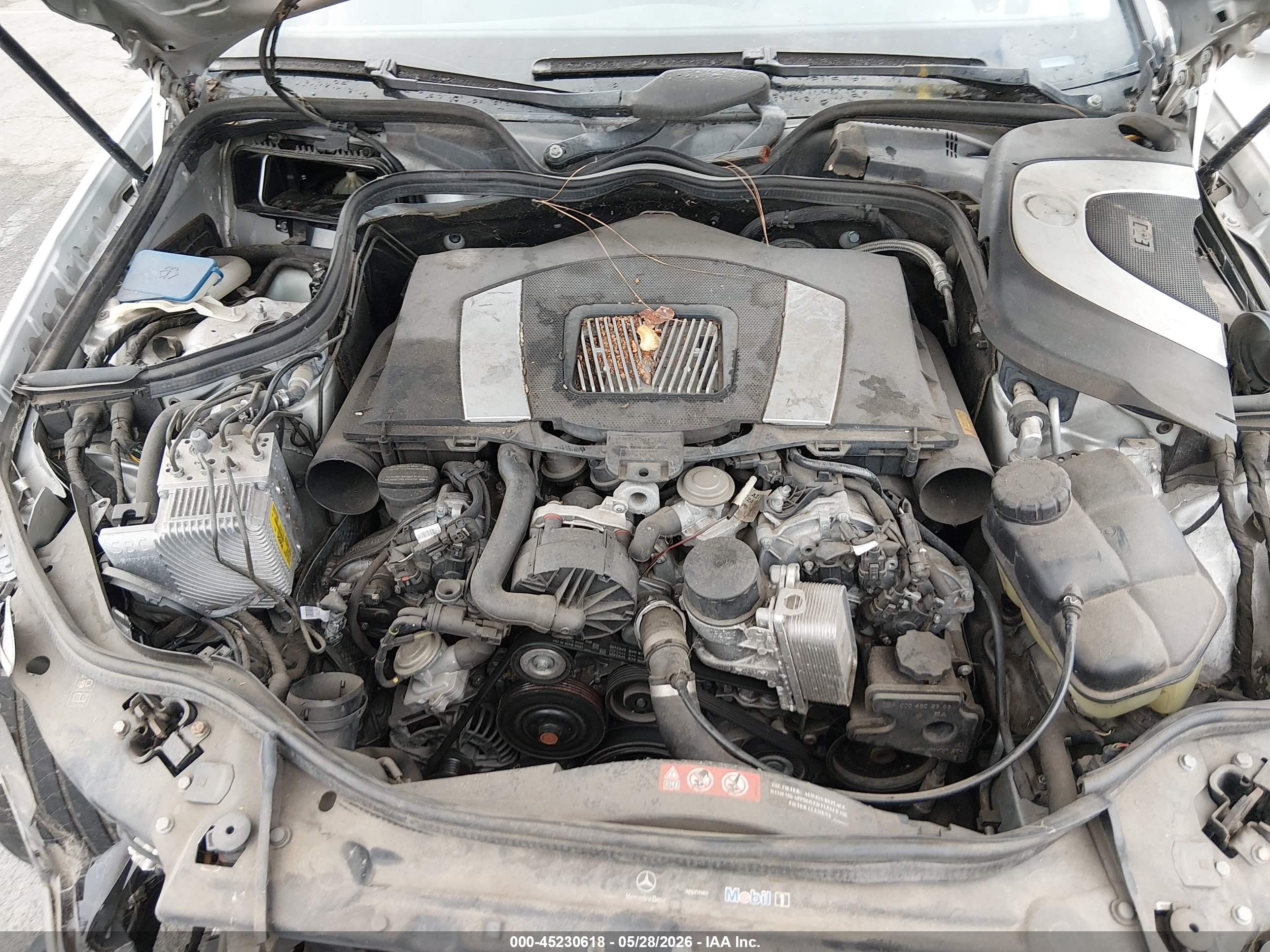 2006 Mercedes-benz E-class 3.5l Silver vin: WDBUF56J36A976126