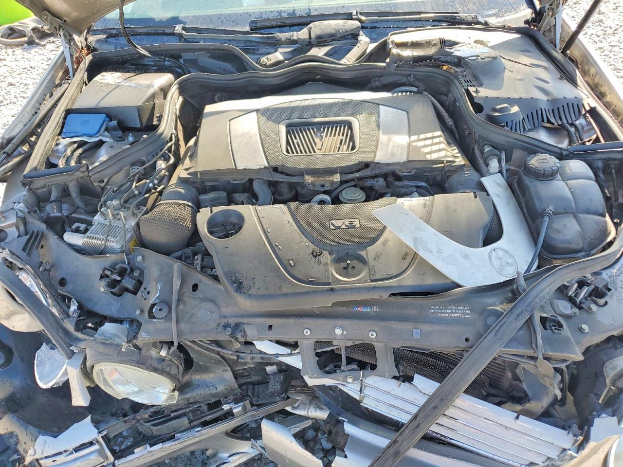 2006 Mercedes-benz E 350 Silver vin: WDBUF56J46A797156