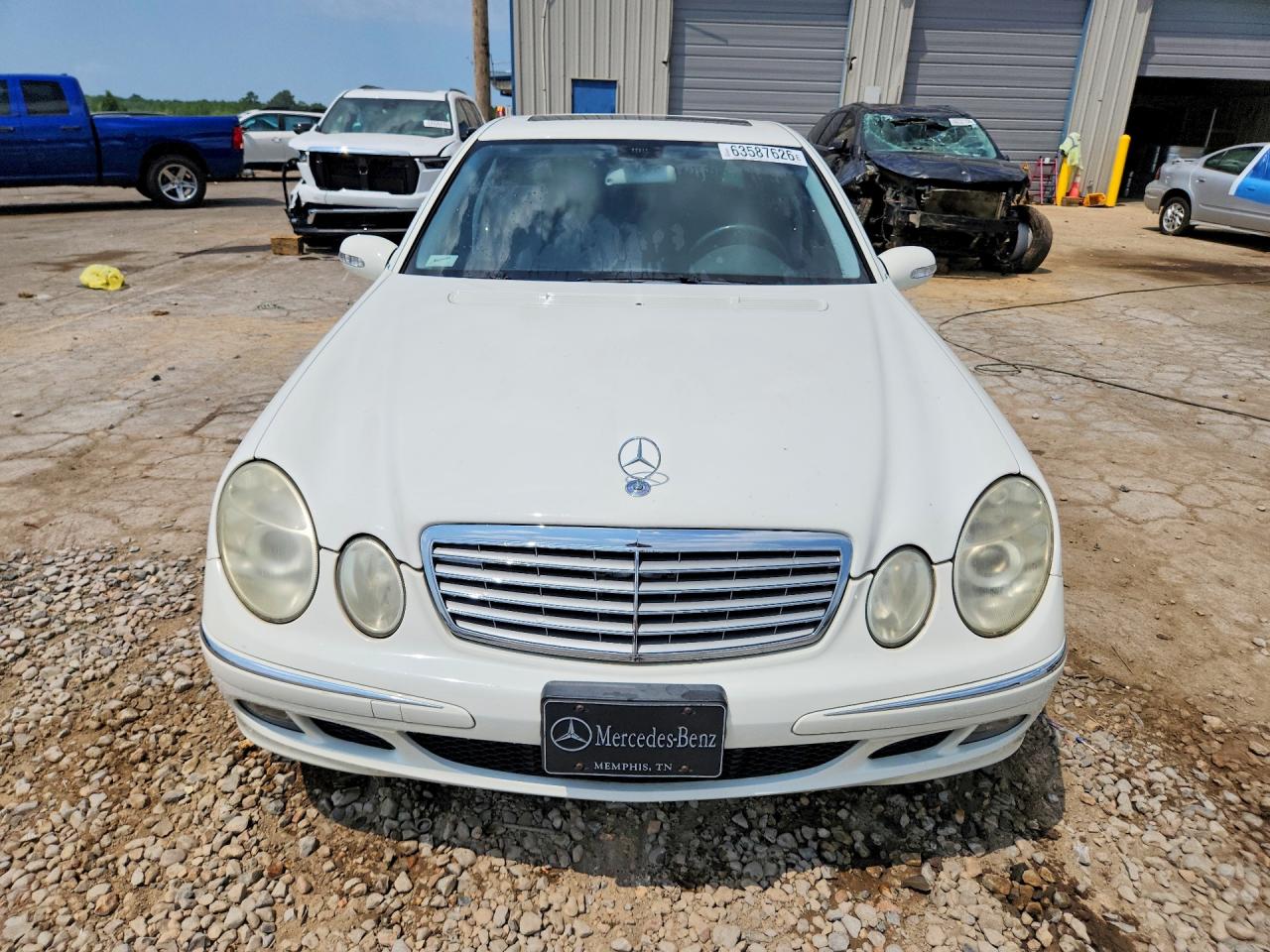 2006 Mercedes-benz E 350 White vin: WDBUF56J56A858563