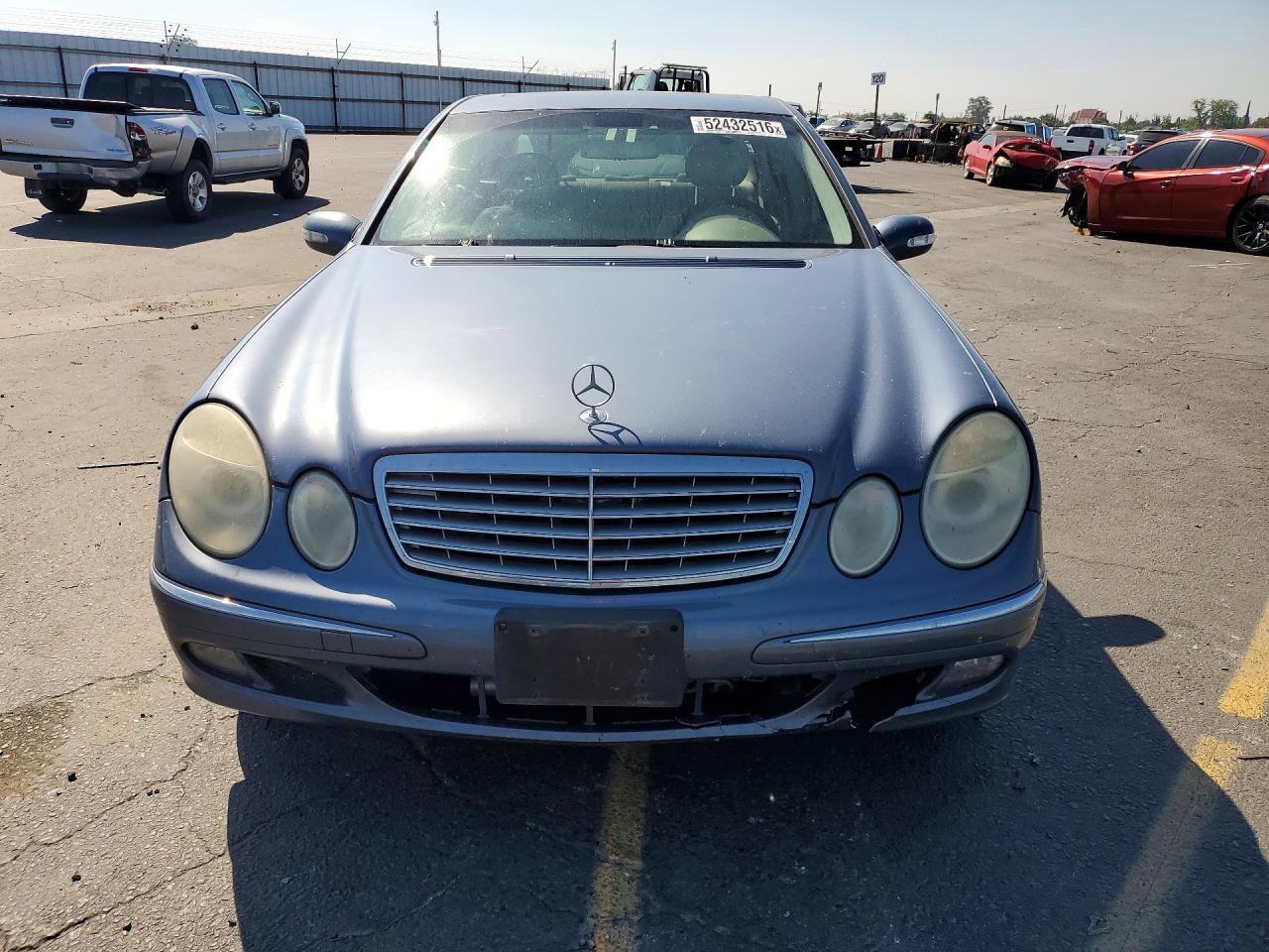 2006 Mercedes-benz E 350 Blue vin: WDBUF56J66A759038