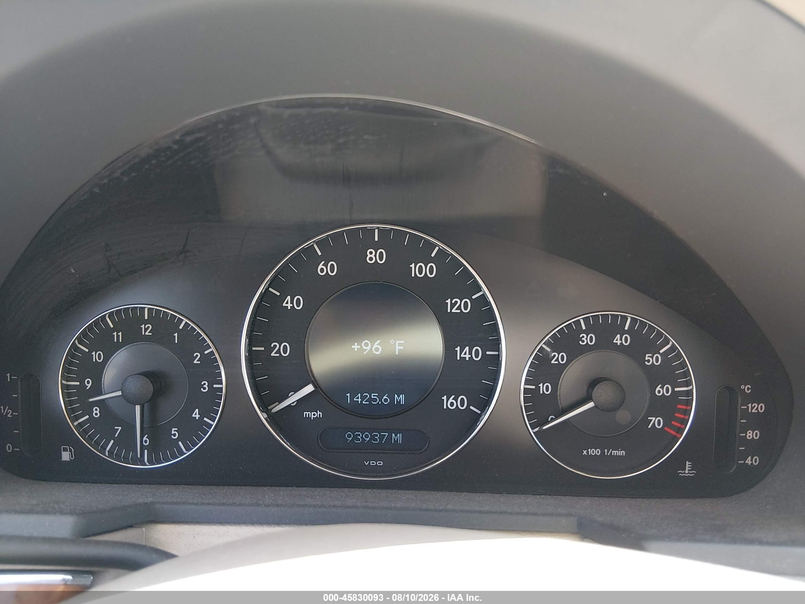 2006 Mercedes-benz E 350   Black vin: WDBUF56J66A808027